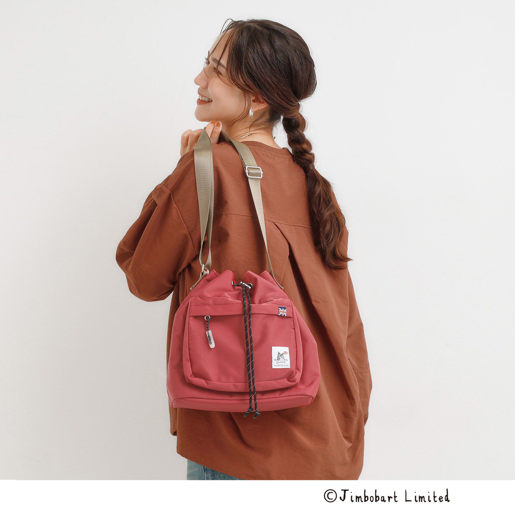 SHOO･LA･RUE「【撥水】巾着ショルダーバッグ【Jimbobart】」|ショルダー・メッセンジャー|