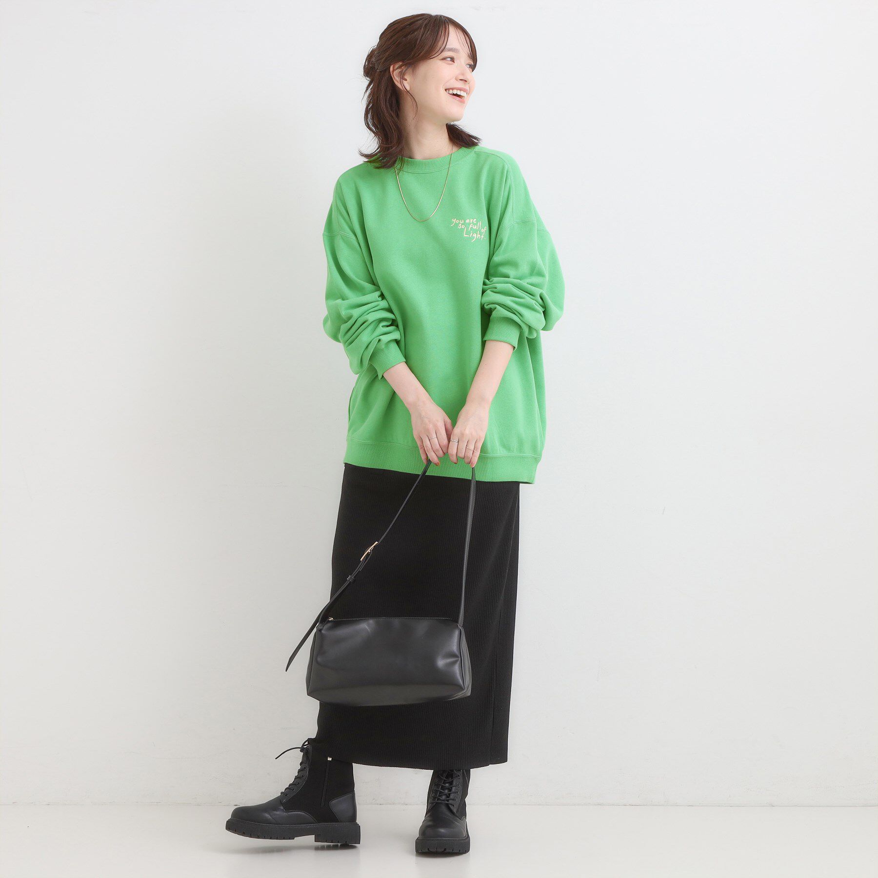 SHOO･LA･RUE「【選べる4柄】グラフィックアソート オーバーサイズ 裏毛スウェット」|パーカー|