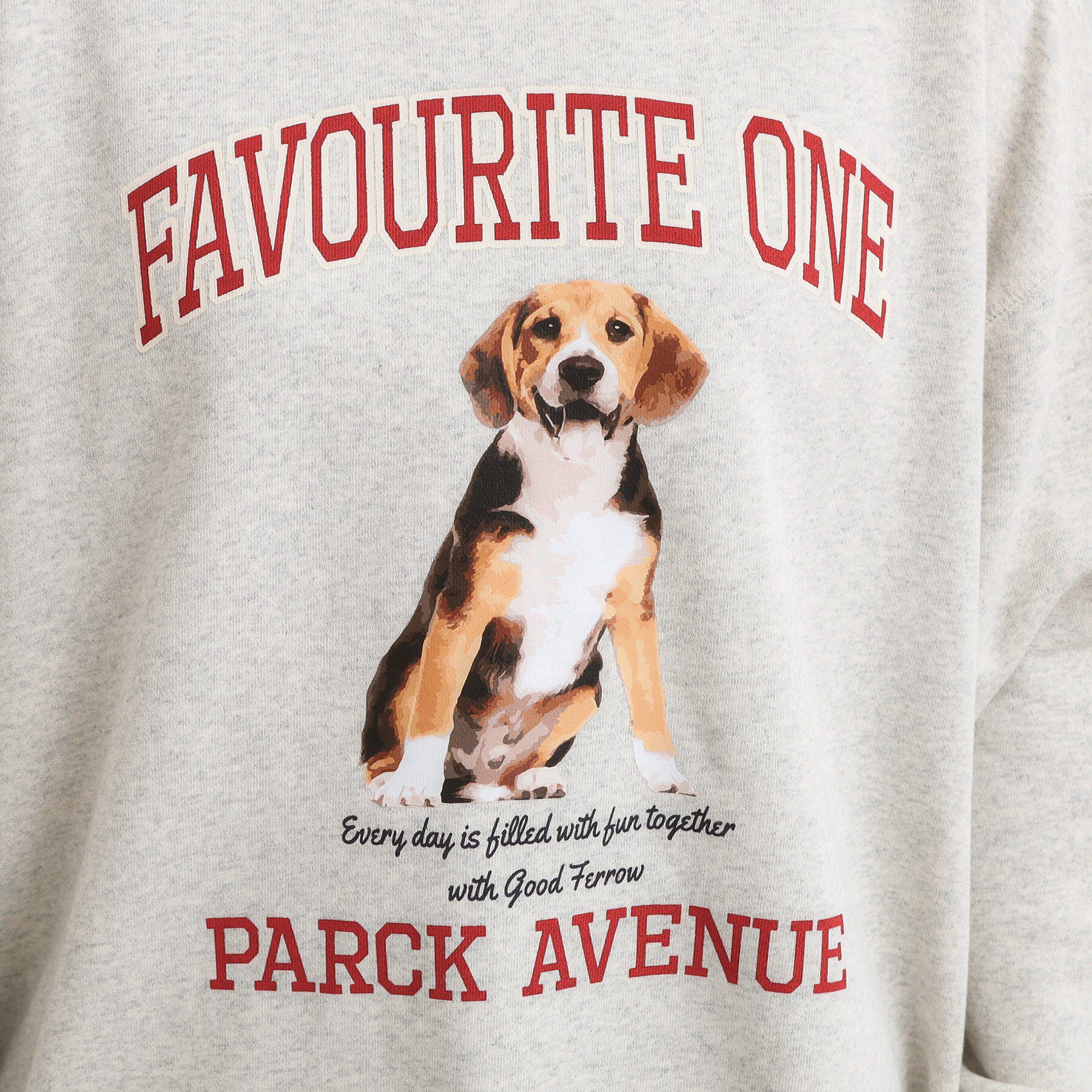 SHOO･LA･RUE「【選べる4柄】グラフィックアソート オーバーサイズ 裏毛スウェット」|パーカー|