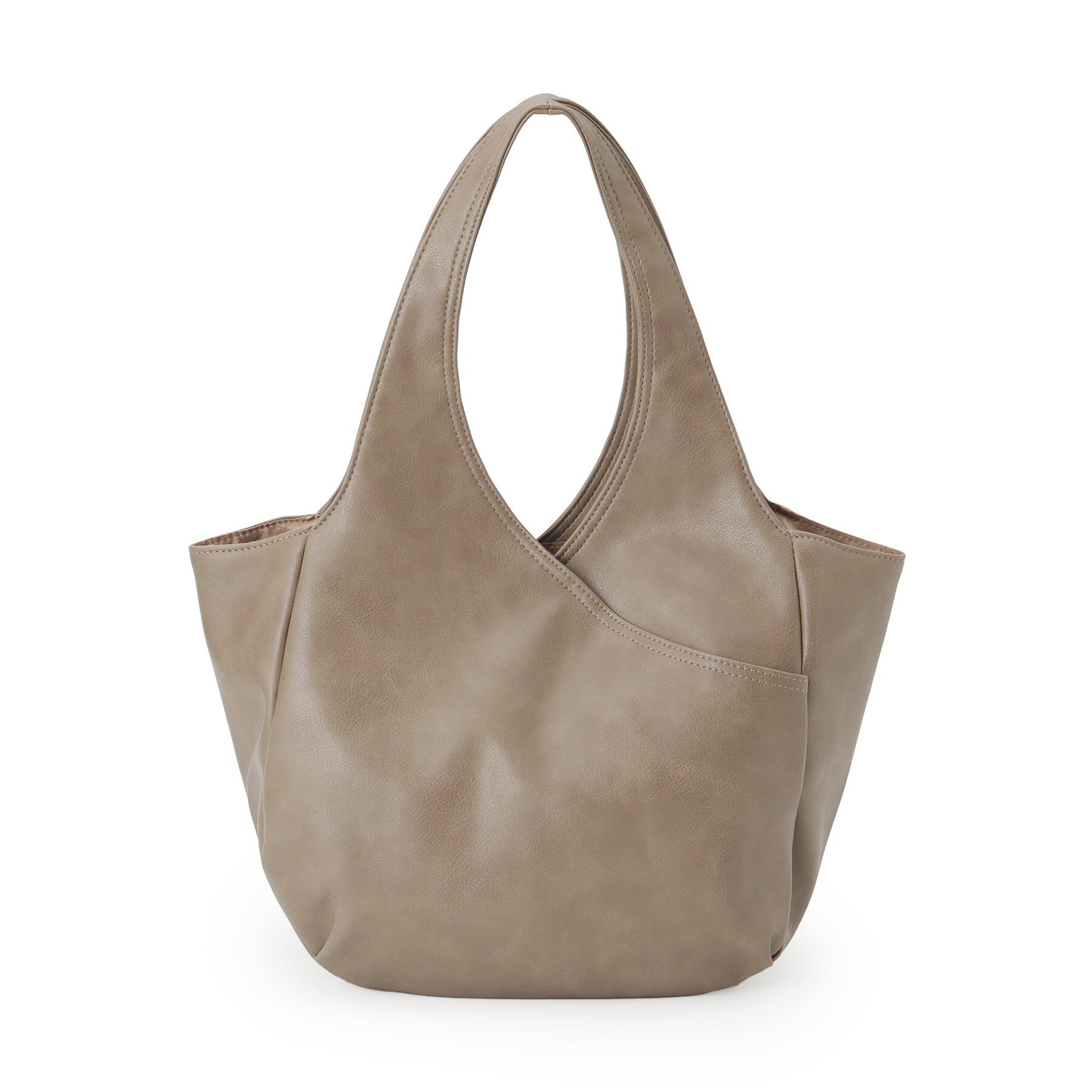 SHOO･LA･RUE「あおりポケットバルーントートバッグ」|トートバッグ|