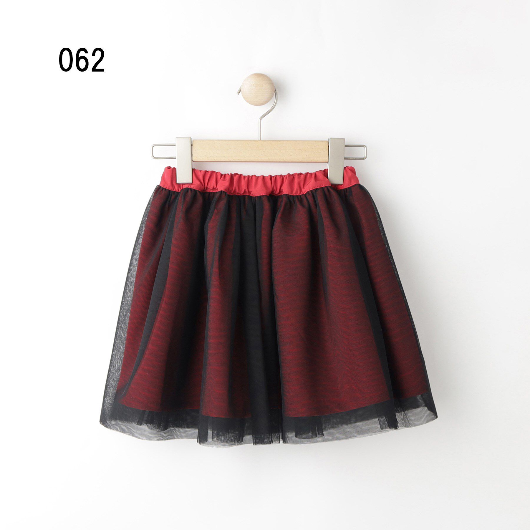 SHOO･LA･RUE「【100-150cm】リバーシブルチュールスカート」|スカート|