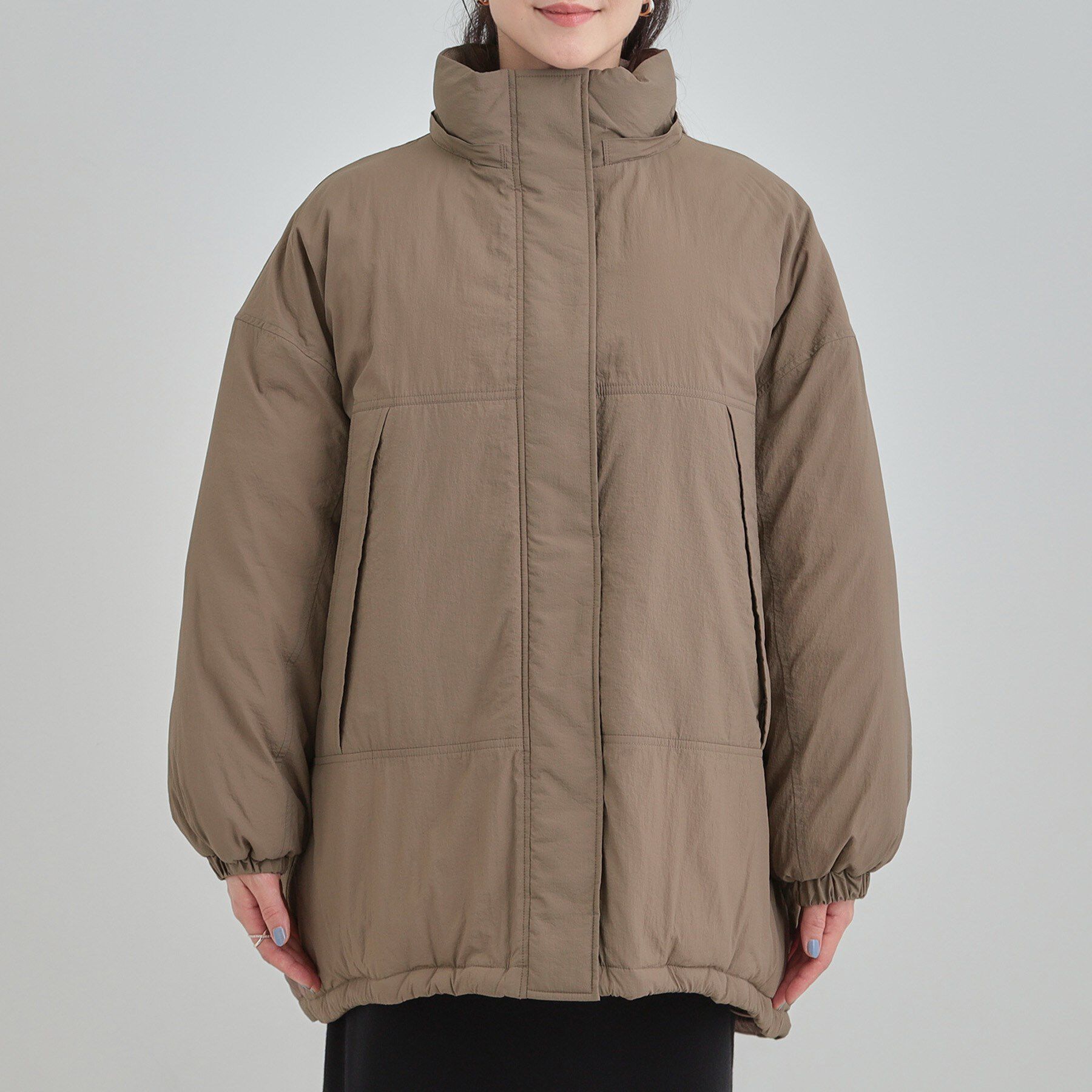 SHOO･LA･RUE「【あったか/撥水/フード取り外し可能】中綿モンスターコート」|ダウン|