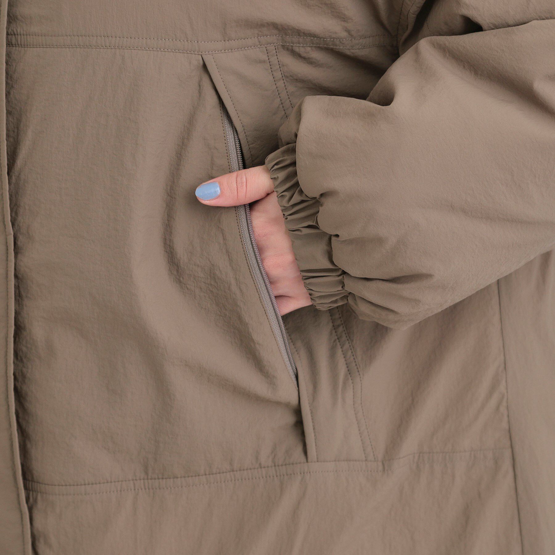 SHOO･LA･RUE「【あったか/撥水/フード取り外し可能】中綿モンスターコート」|ダウン|