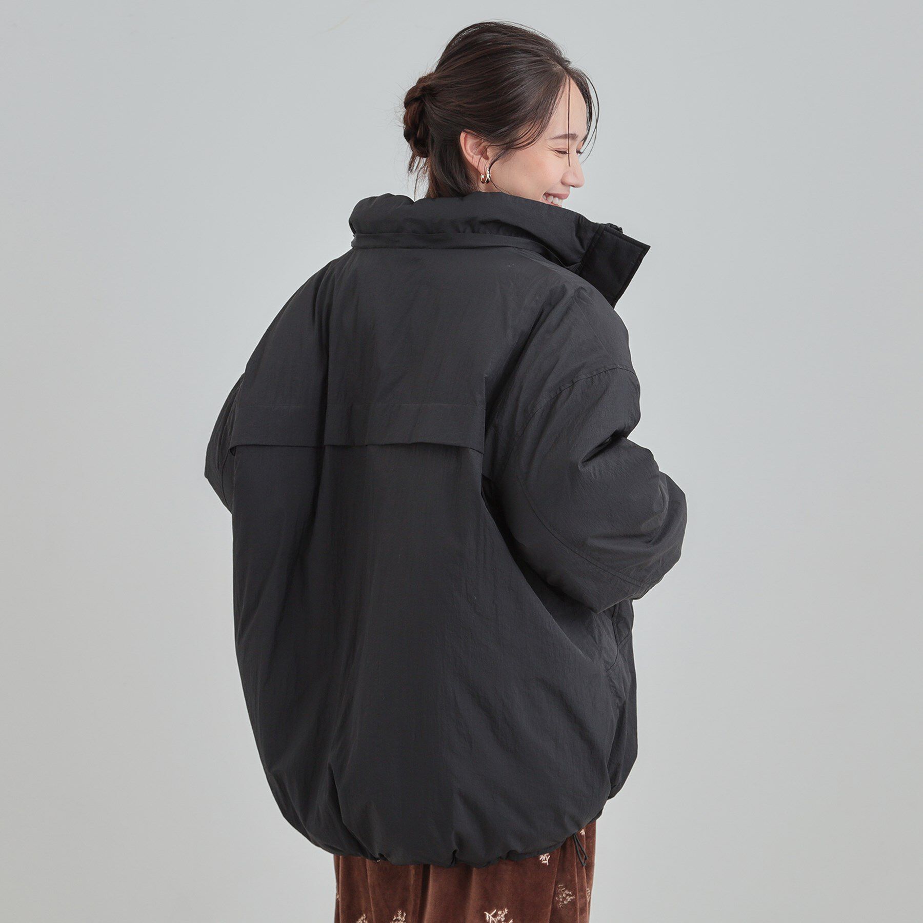 SHOO･LA･RUE「【あったか/撥水/フード取り外し可能】中綿モンスターコート」|ダウン|