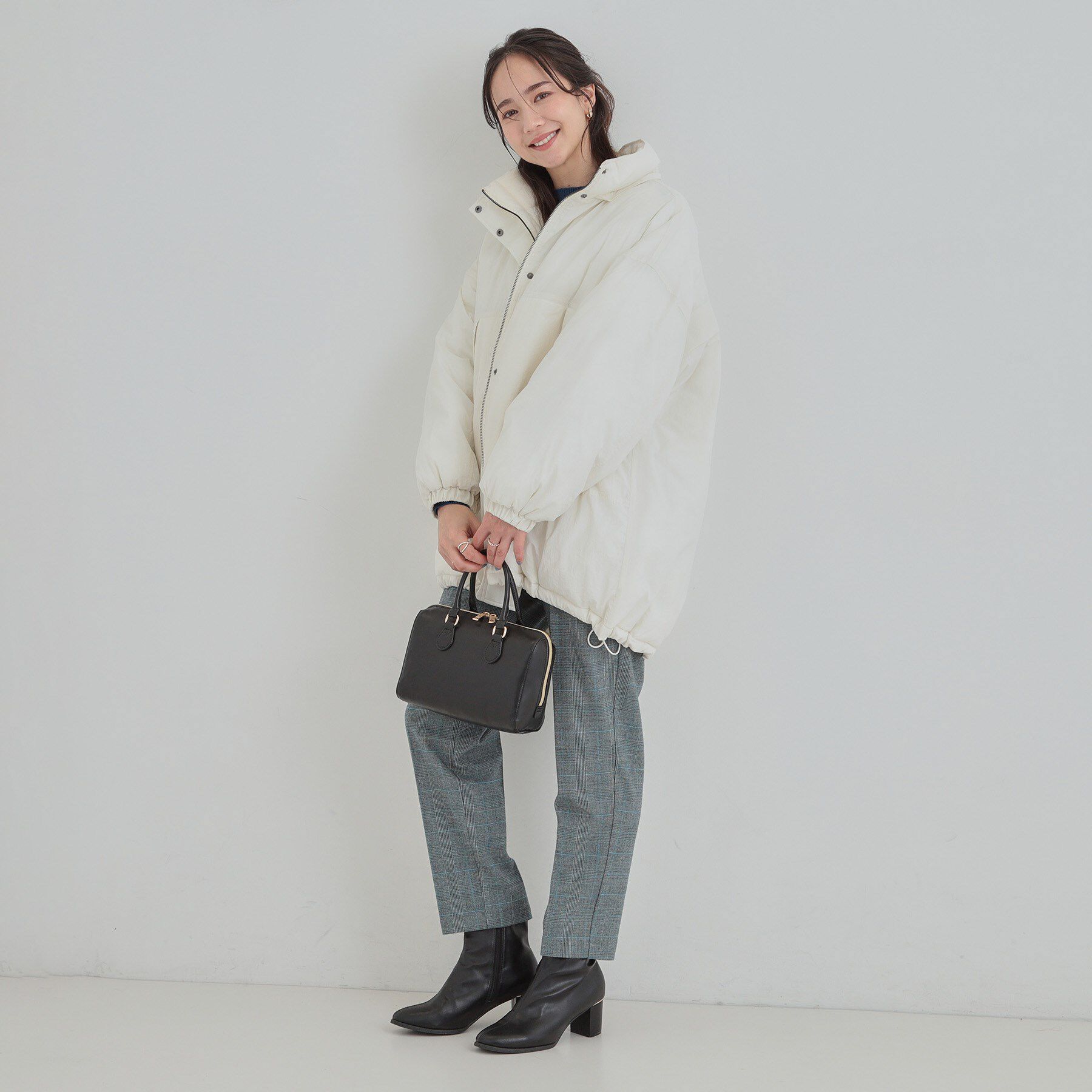 SHOO･LA･RUE「【あったか/撥水/フード取り外し可能】中綿モンスターコート」|ダウン|