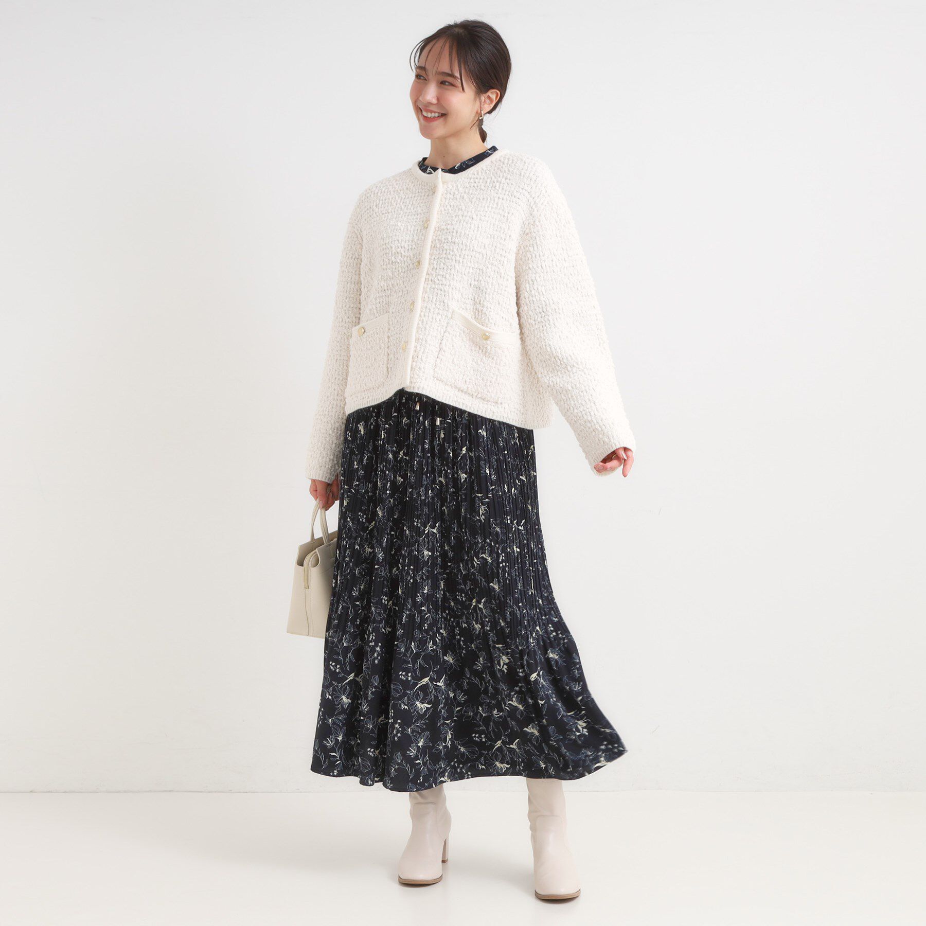 SHOO･LA･RUE「【セットアップ可】大人上品な アソートプリーツスカート」|スカート|