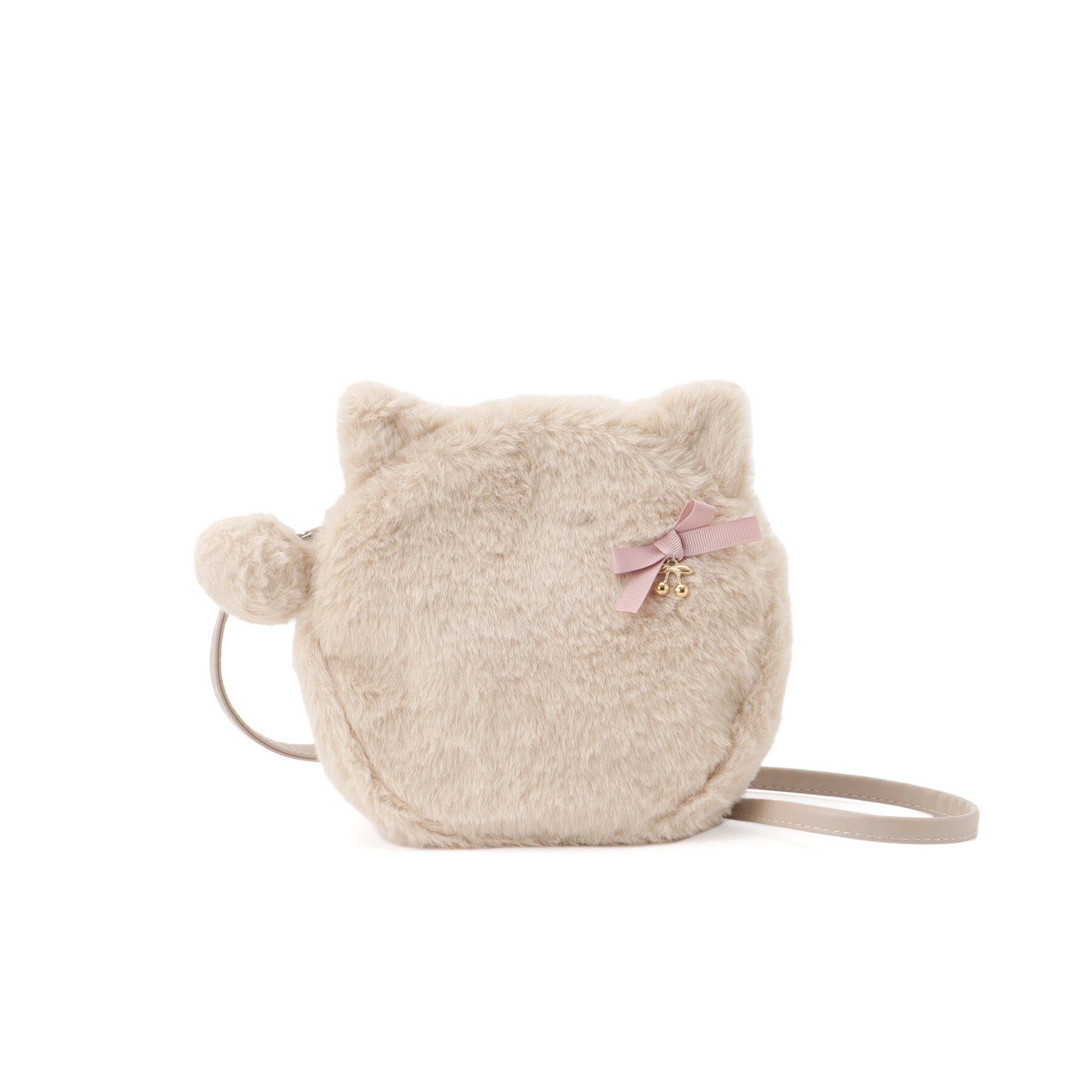 SHOO･LA･RUE「フェイクファー耳付きポシェット」|ショルダー・メッセンジャー|