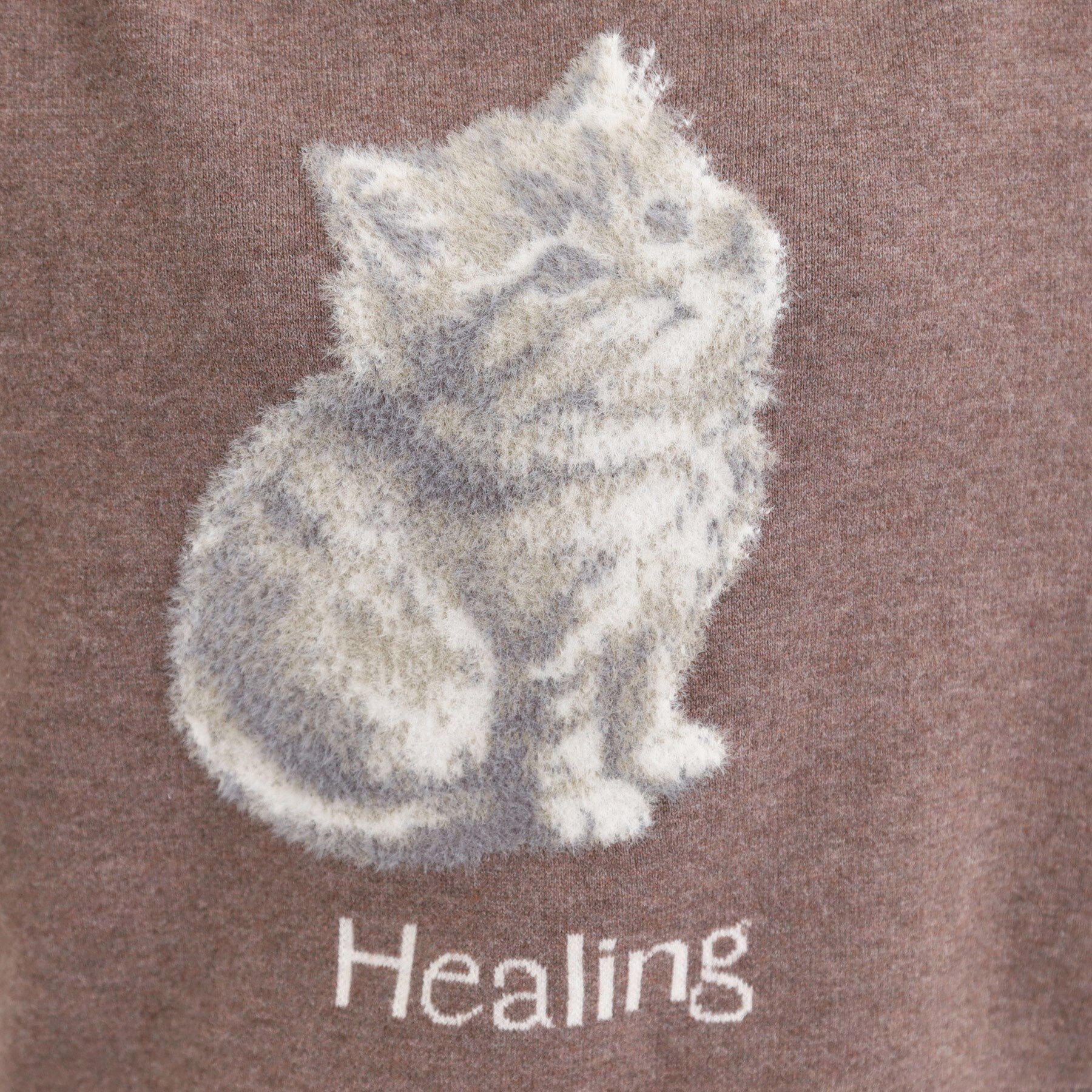 SHOO･LA･RUE「ふわふわタッチでほっこり アニマル ジャカードニット」|ニット・セーター|