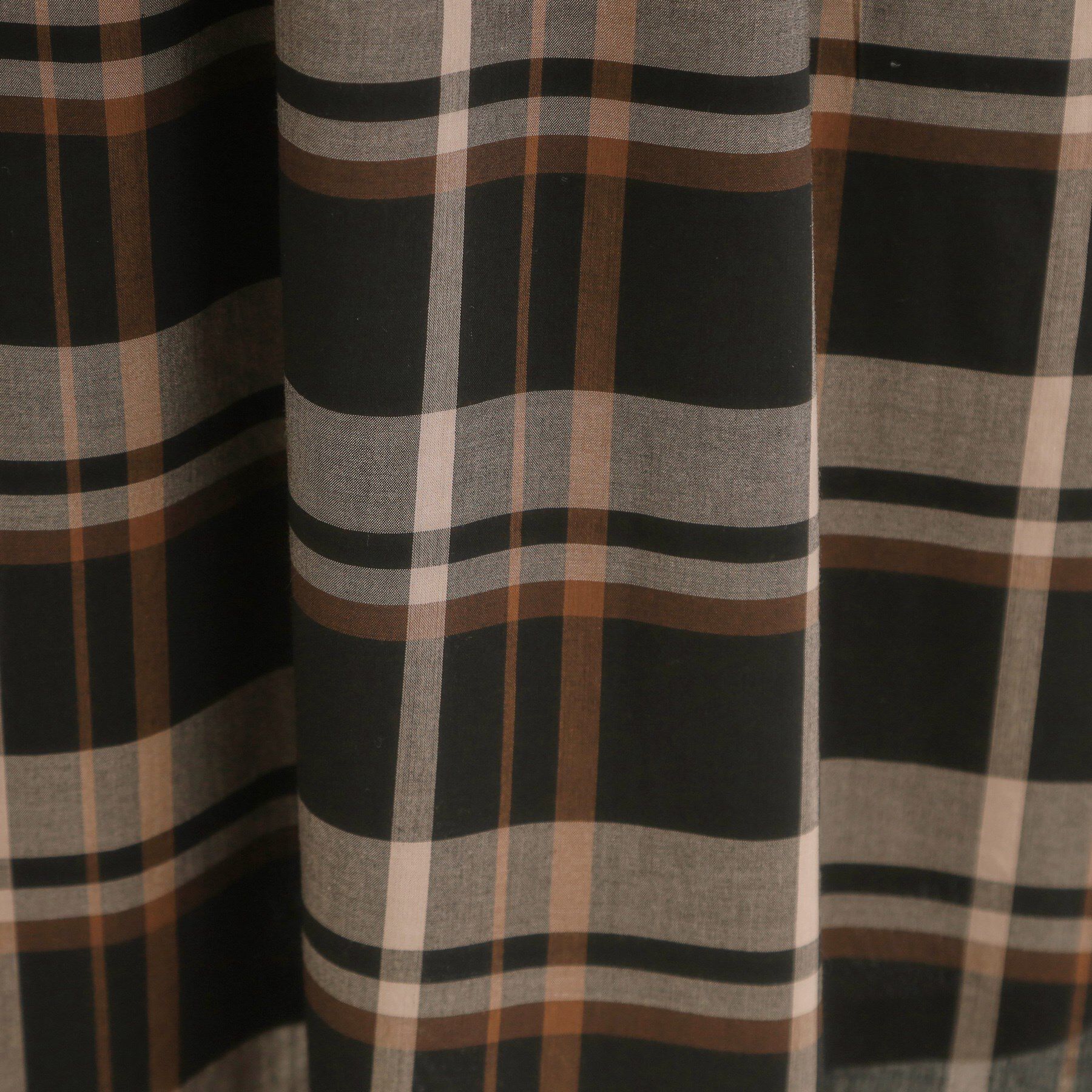 SHOO･LA･RUE「【S-LL／2WAY】取り外しのできる シャツ腰巻パーツつきチェック柄スカート」|スカート|