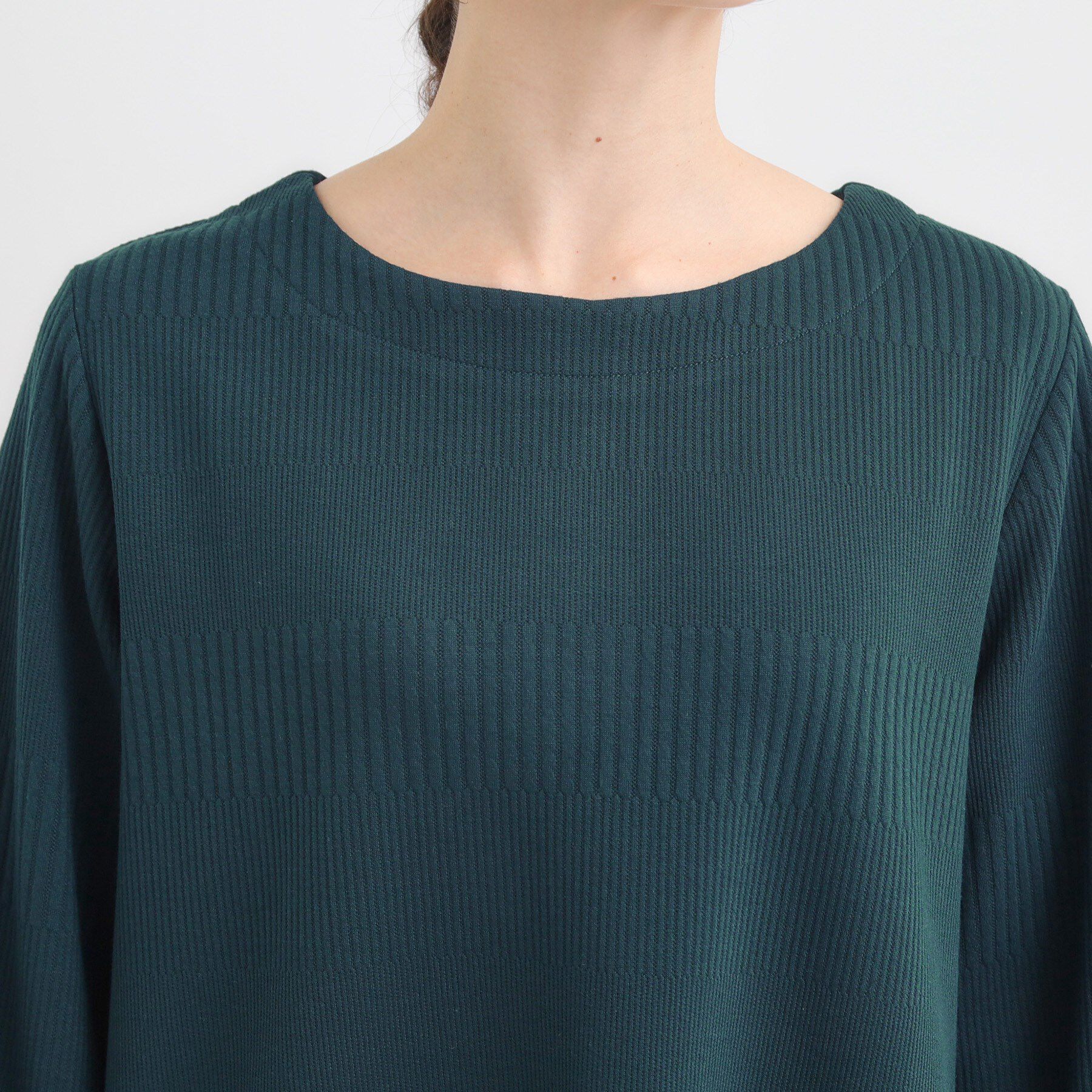 SHOO･LA･RUE「身体のラインをきれいにカバー Aラインチュニックワンピース」|チュニック|