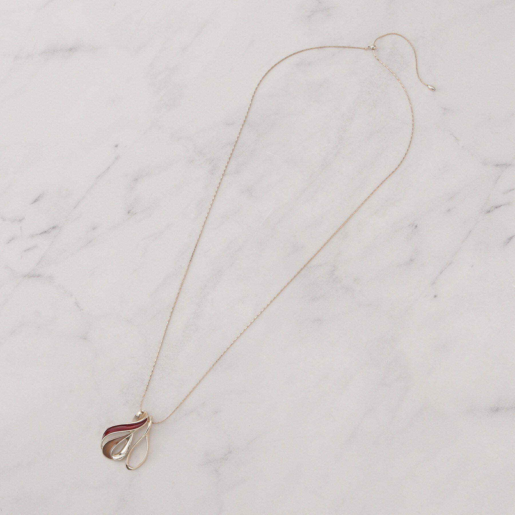 SHOO･LA･RUE「エポドロップダブルネックレス」|ネックレス|