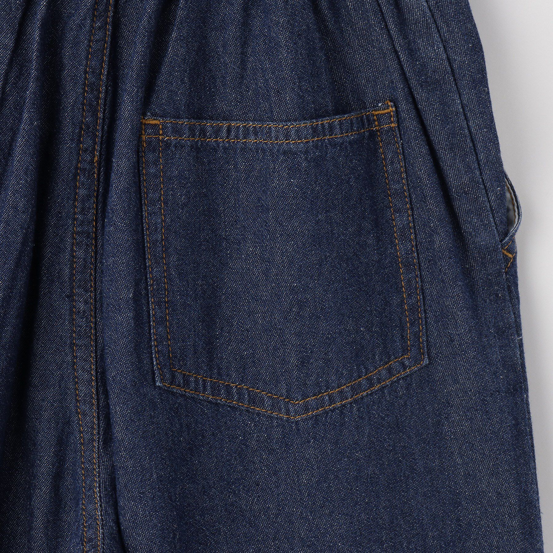 SHOO･LA･RUE「【130-150cm】刺繍使いワイドデニムパンツ」|その他|