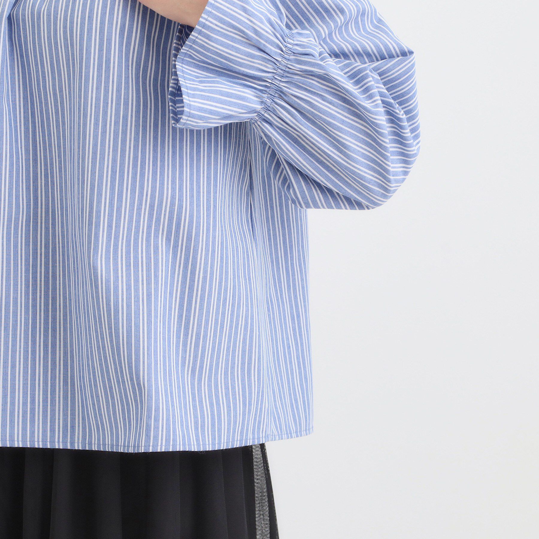 SHOO･LA･RUE「マルチストライプブラウス」|シャツ・ブラウス|