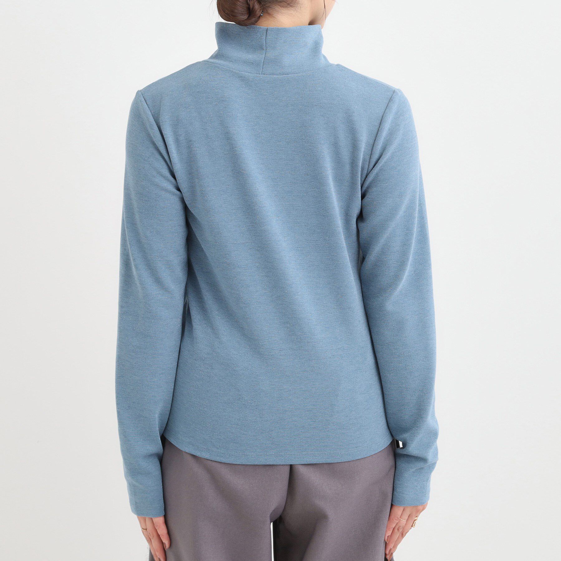 SHOO･LA･RUE「ラメスムースハイネックインナー」|Tシャツ・カットソー|