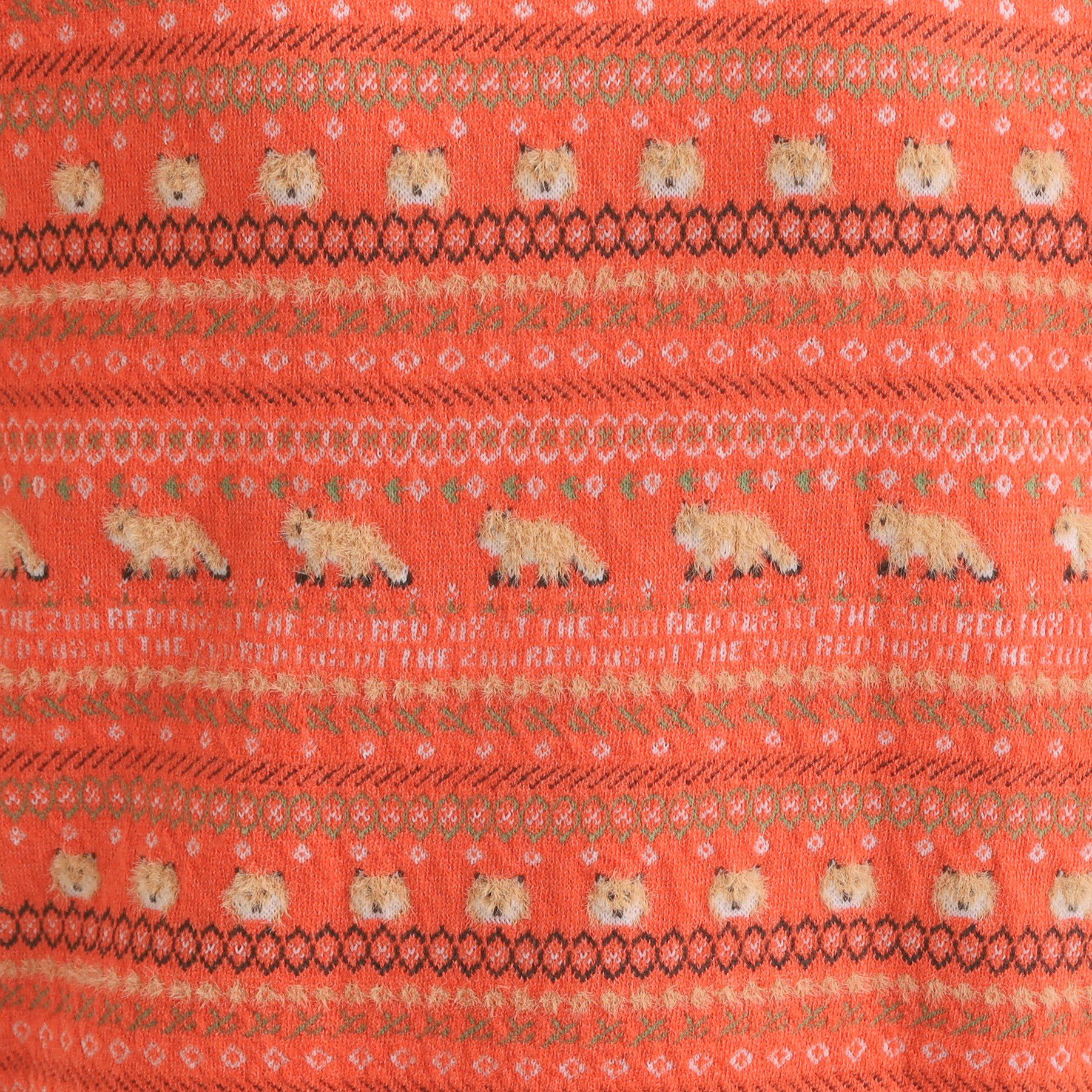 SHOO･LA･RUE「【旭山動物園応援商品】ノルディック柄 モールニット」|ニット・セーター|