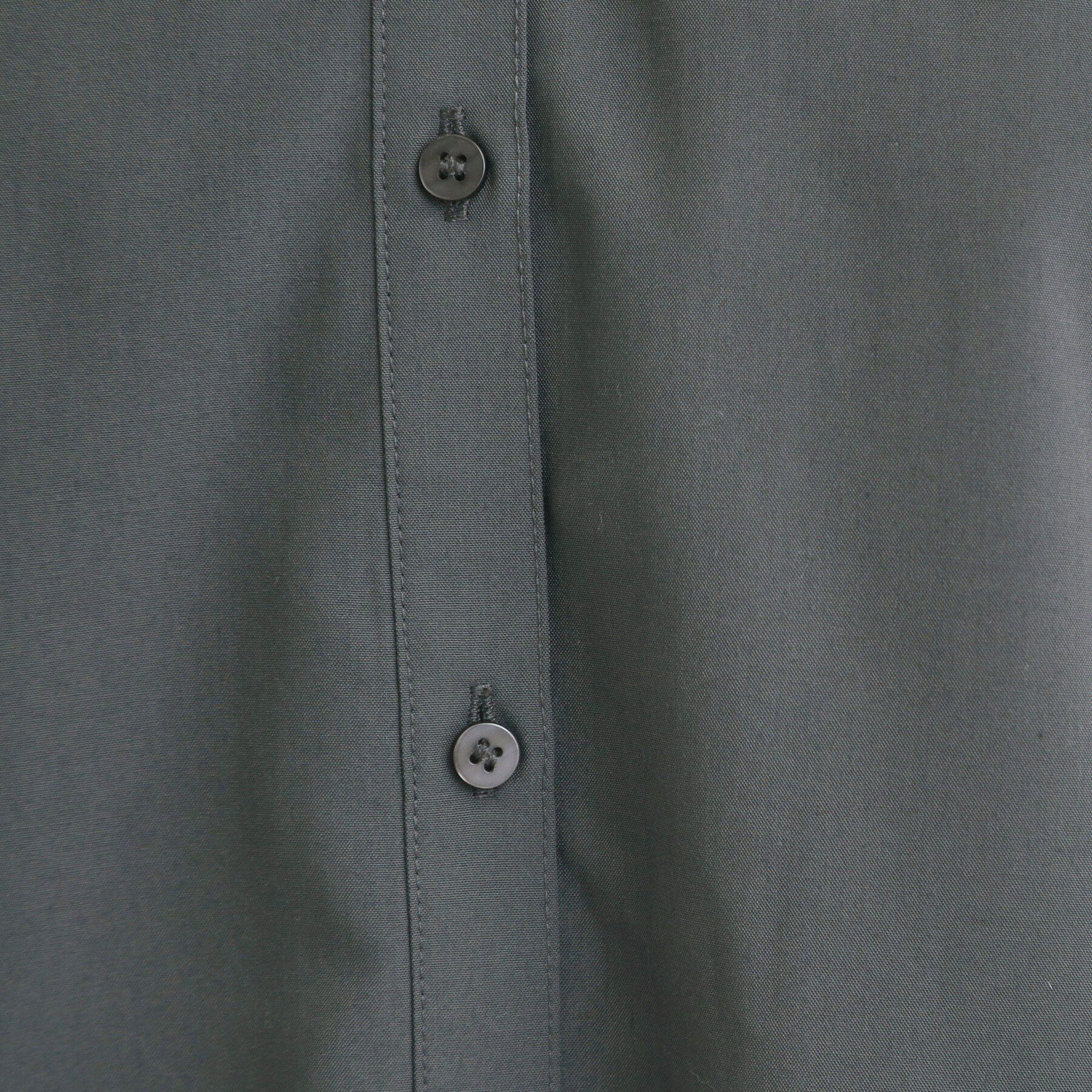 SHOO･LA･RUE「【洗濯機可/S-LL】春まで着られる バックフリルシャツ」|シャツ・ブラウス|