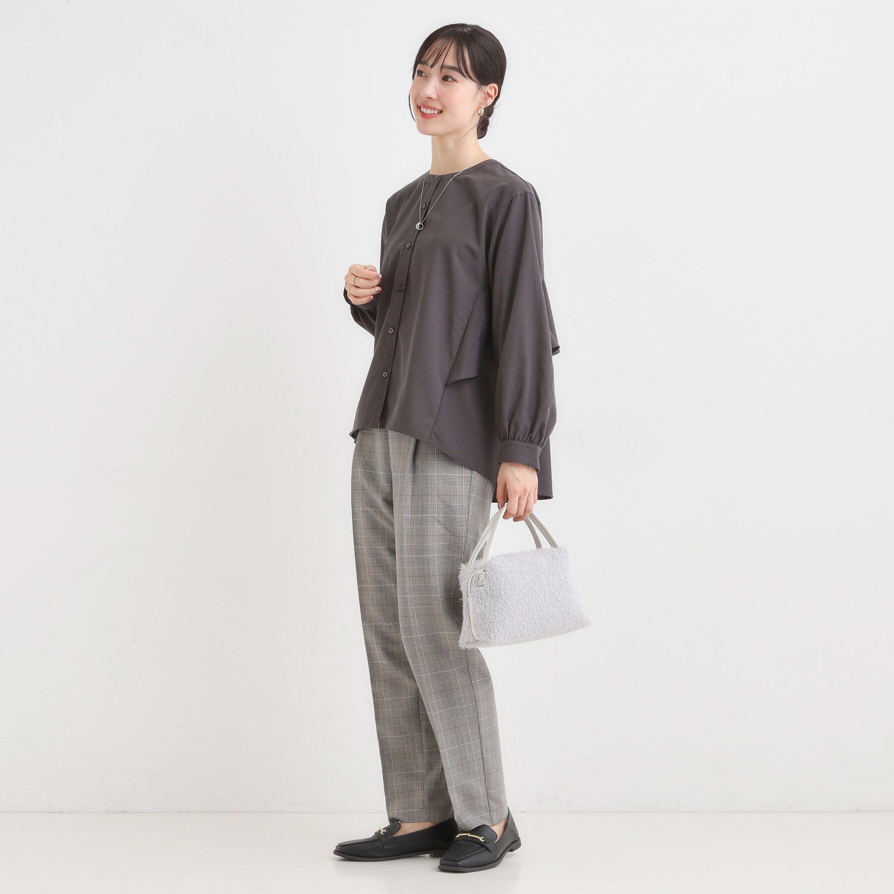 SHOO･LA･RUE「ラメ入り生地ショルダーバッグ」|ショルダー・メッセンジャー|