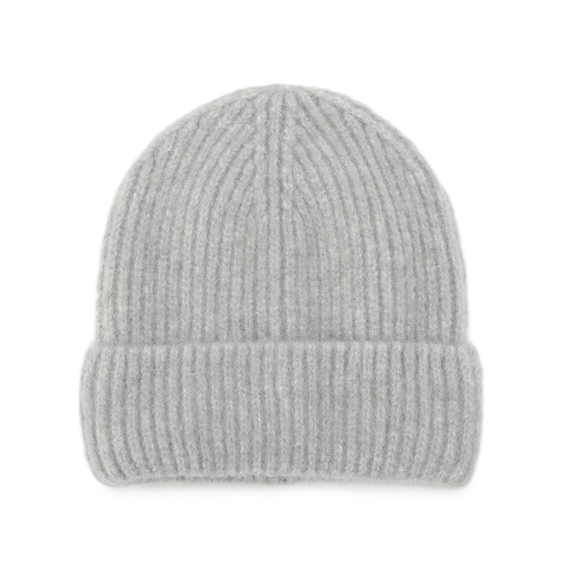 SHOO･LA･RUE「ふわふわヤーンニット帽」|ニット帽|グレー(012)