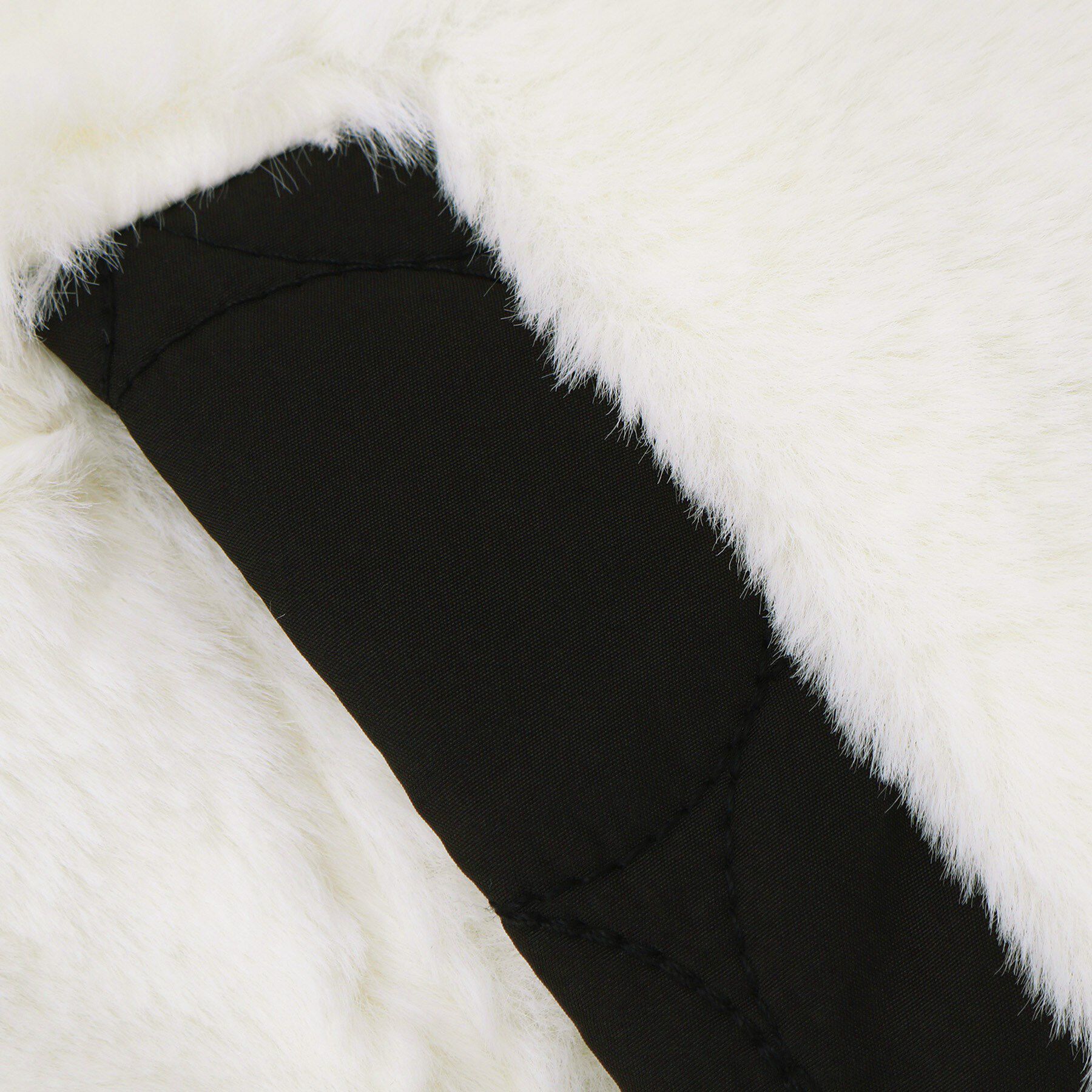 SHOO･LA･RUE「【100-150cm/撥水】キルト&times;ファーリバーシブルブルゾン」|ブルゾン・スタジャン|