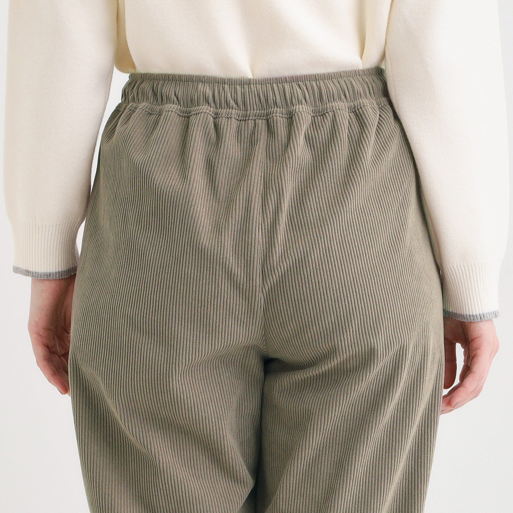 SHOO･LA･RUE「【S-LL/洗濯機可/裏起毛】あったかコーデュロイ ワイドパンツ」|その他|