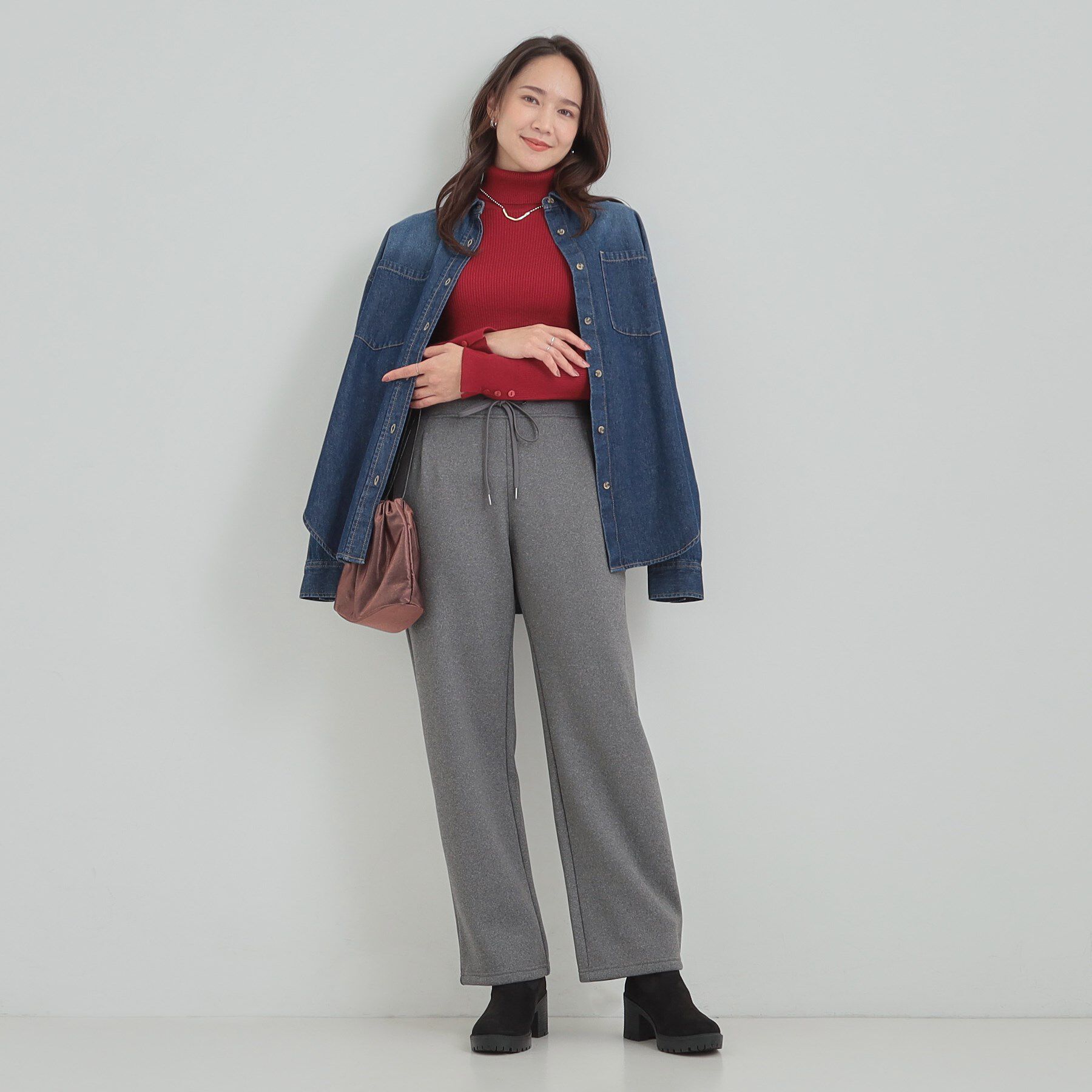 SHOO･LA･RUE「暖もちカーブパンツ」|その他|