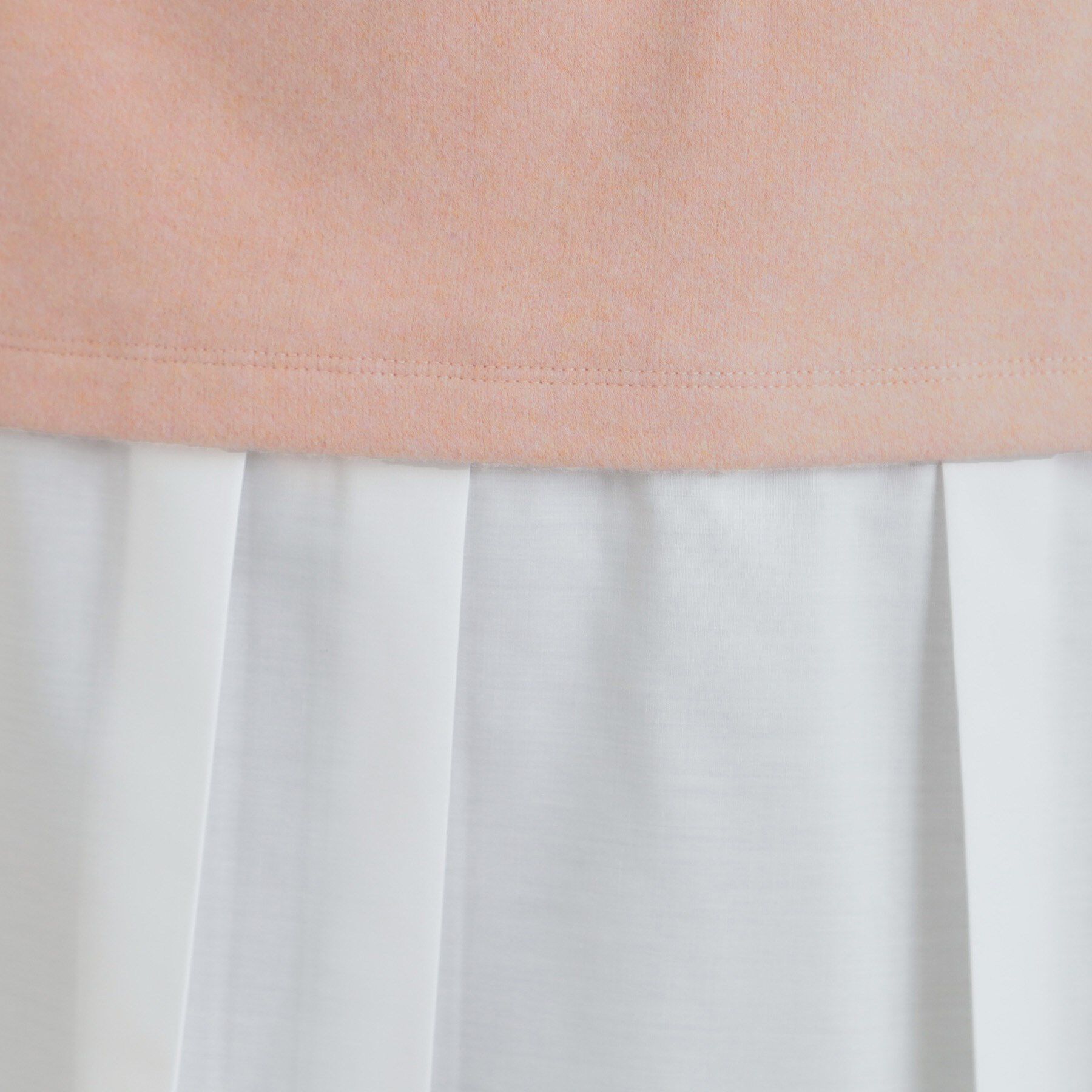 SHOO･LA･RUE「【S-LL】レイヤード風 シャツドッキングトップス」|Tシャツ・カットソー|