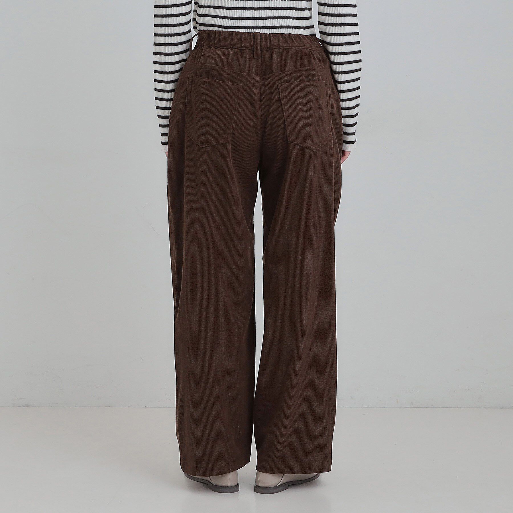 SHOO･LA･RUE「コーデュロイ ワイドストレートパンツ」|その他|