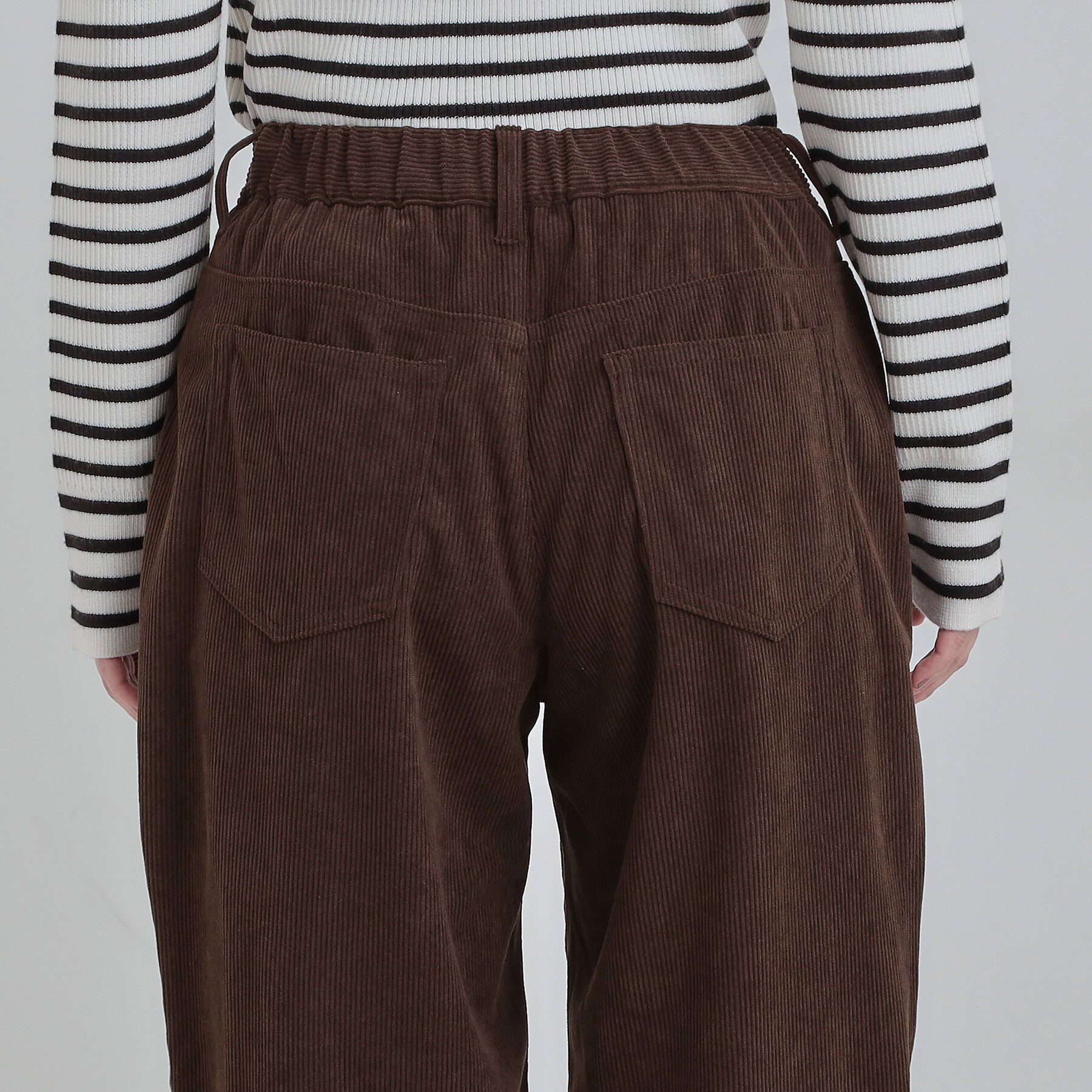 SHOO･LA･RUE「コーデュロイ ワイドストレートパンツ」|その他|
