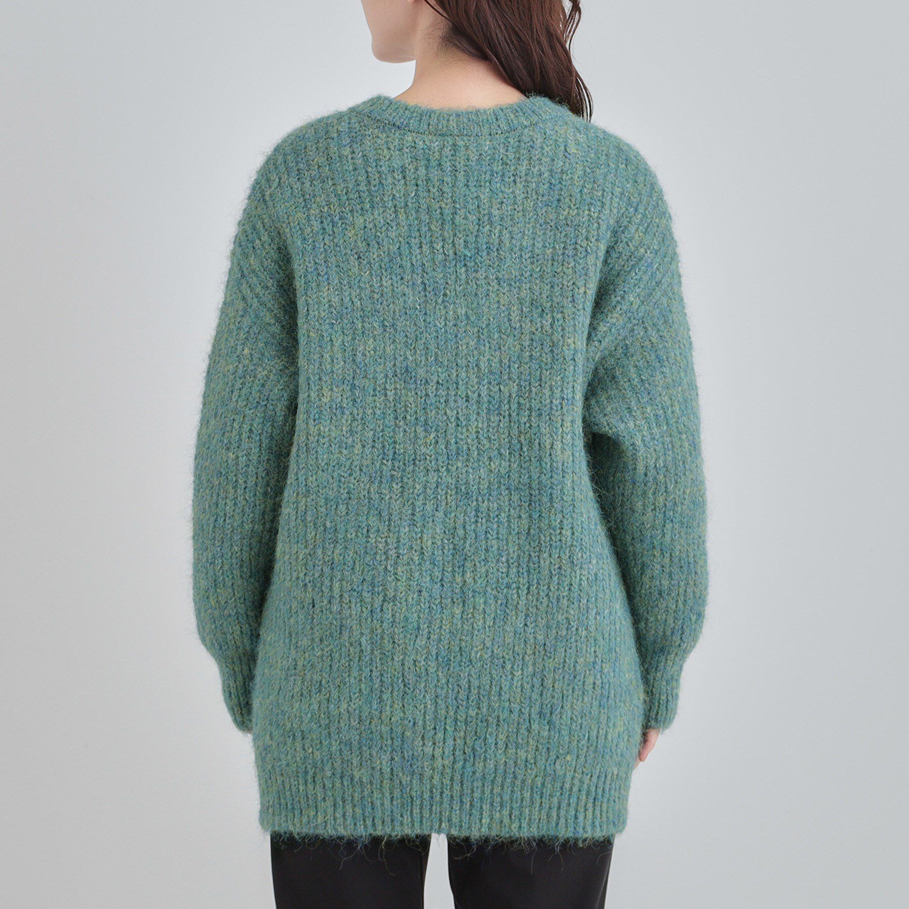 SHOO･LA･RUE「ふわふわタッチ Vネックニットチュニック」|チュニック|