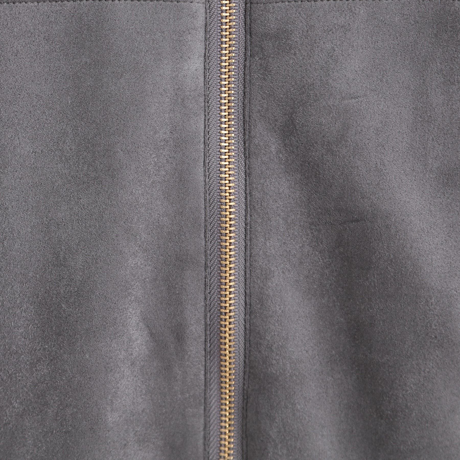 SHOO･LA･RUE「【S-LL】マットな色味が大人な雰囲気 スエード調フードコート」|その他|