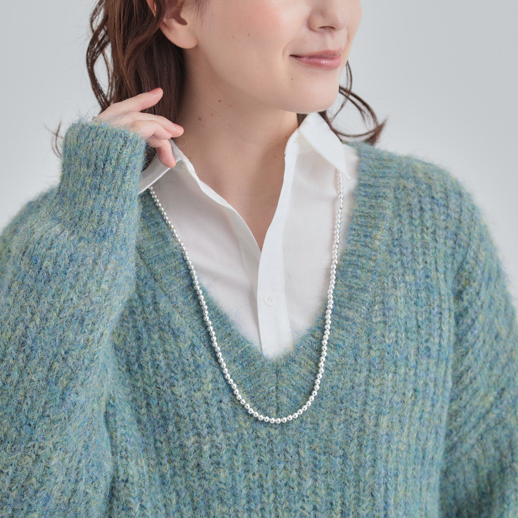 SHOO･LA･RUE「ボールチェーンネックレス」|ネックレス|