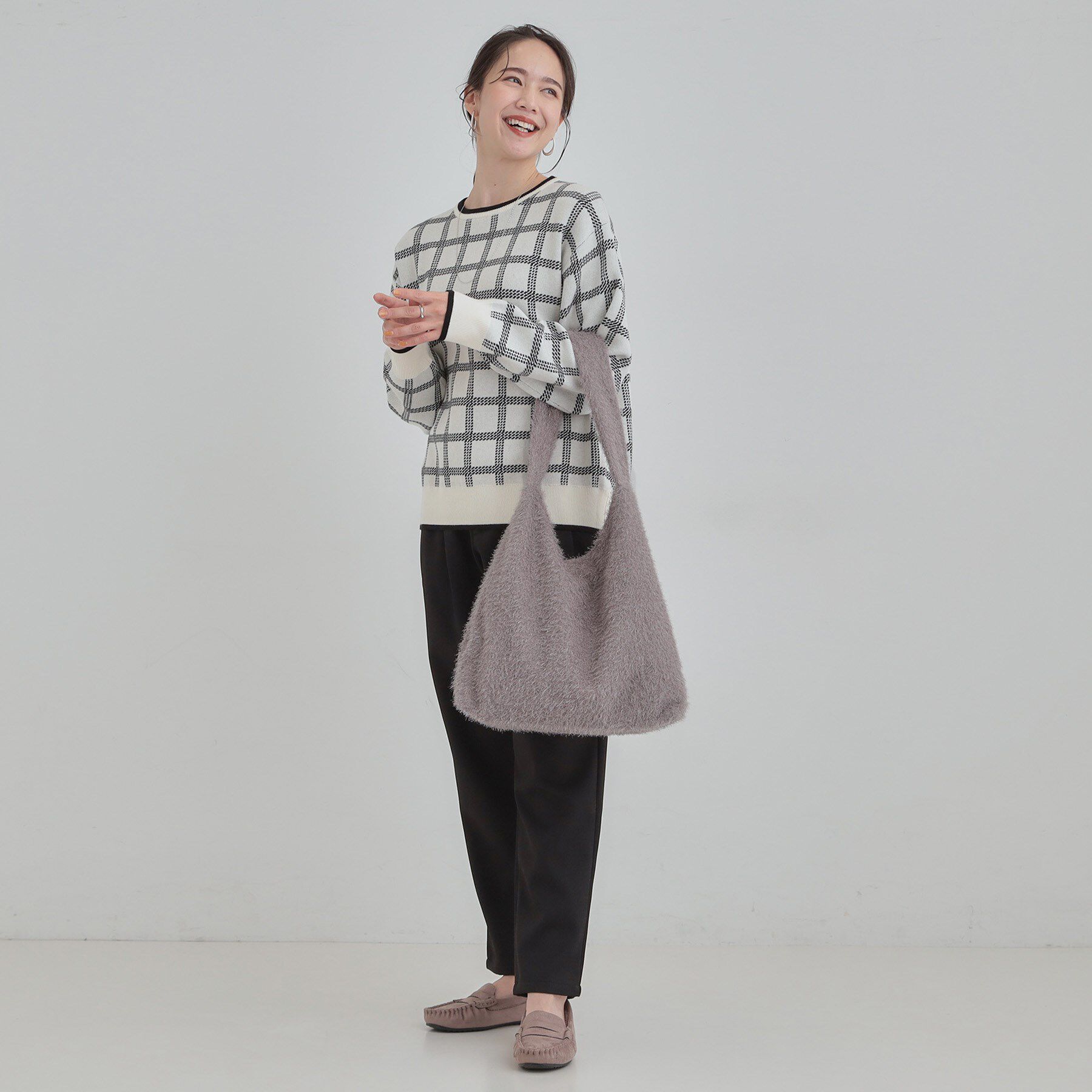 SHOO･LA･RUE「ラメトートバッグ」|トートバッグ|