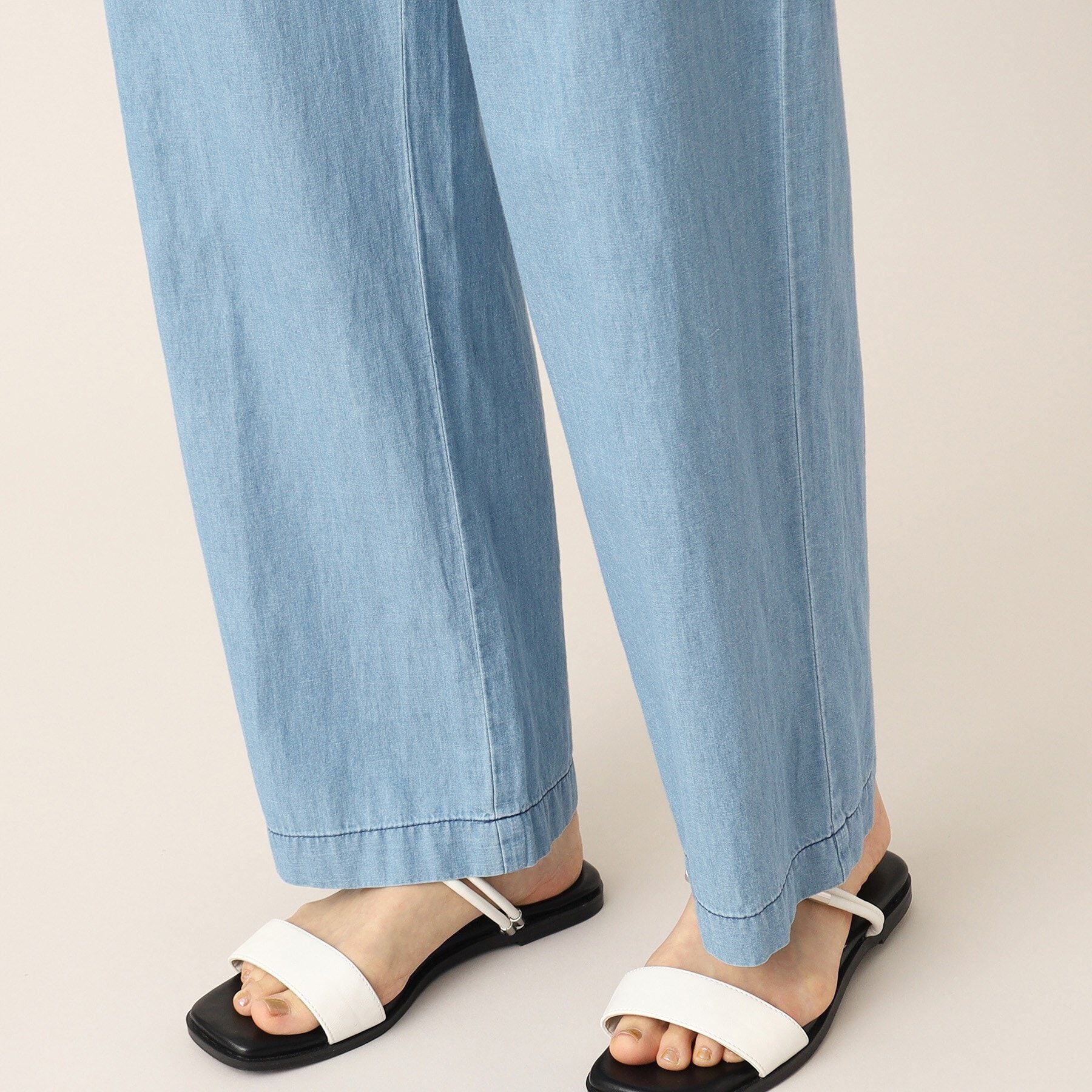 Dessin「【洗える】リラックスデニムパンツ（XS～L）」|デニム|