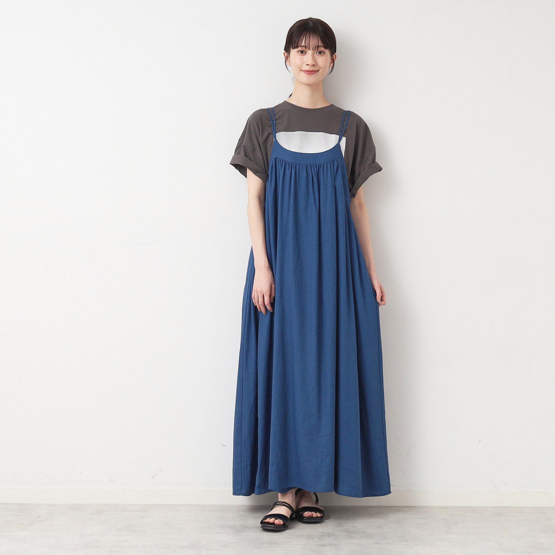 Dessin「【リンクコーデ・洗える】キャミドレス」|ワンピース|