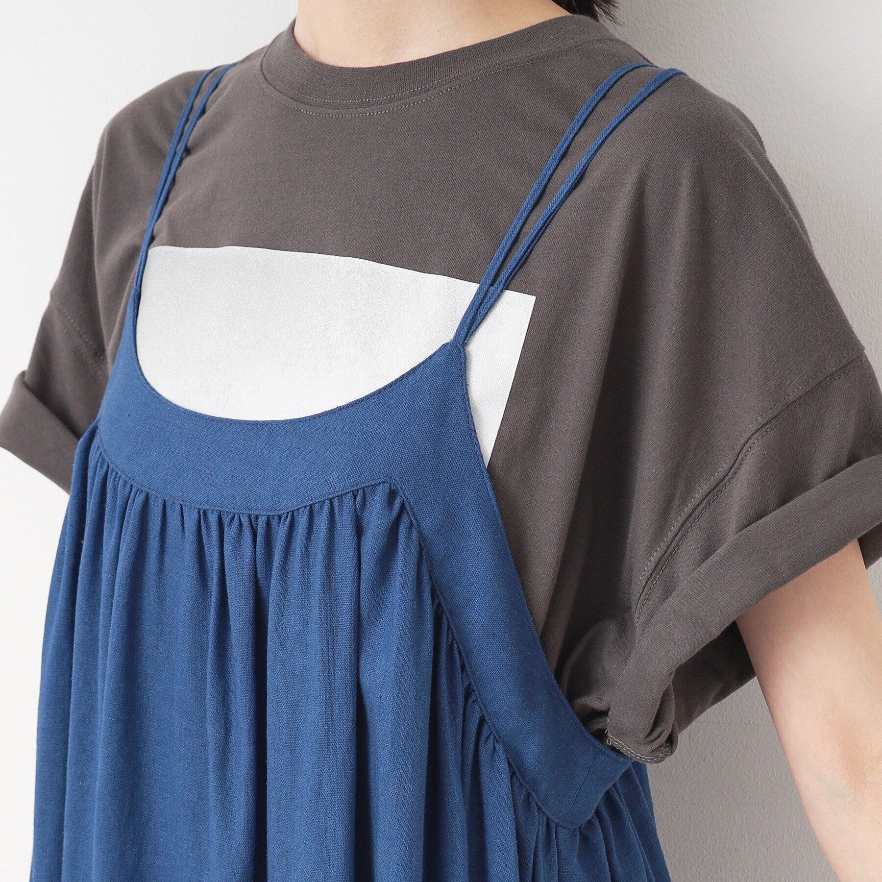 Dessin「【リンクコーデ・洗える】キャミドレス」|ワンピース|