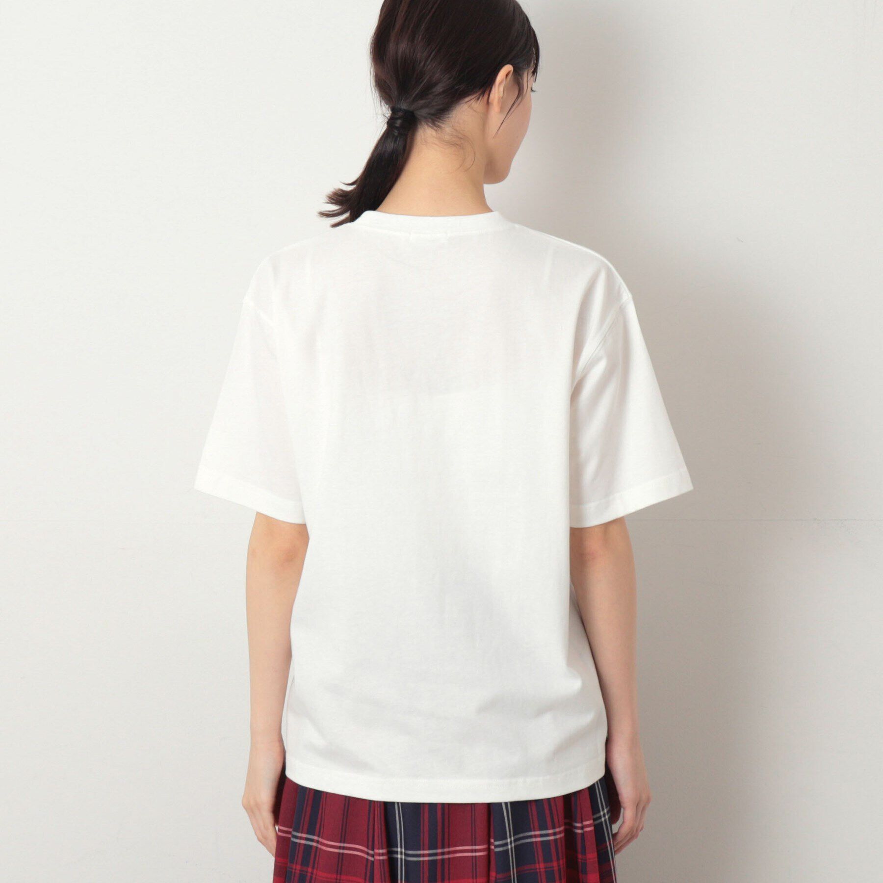 Dessin「【ユニセックス・洗える】ベアワンポイントTシャツ」|Tシャツ・カットソー|