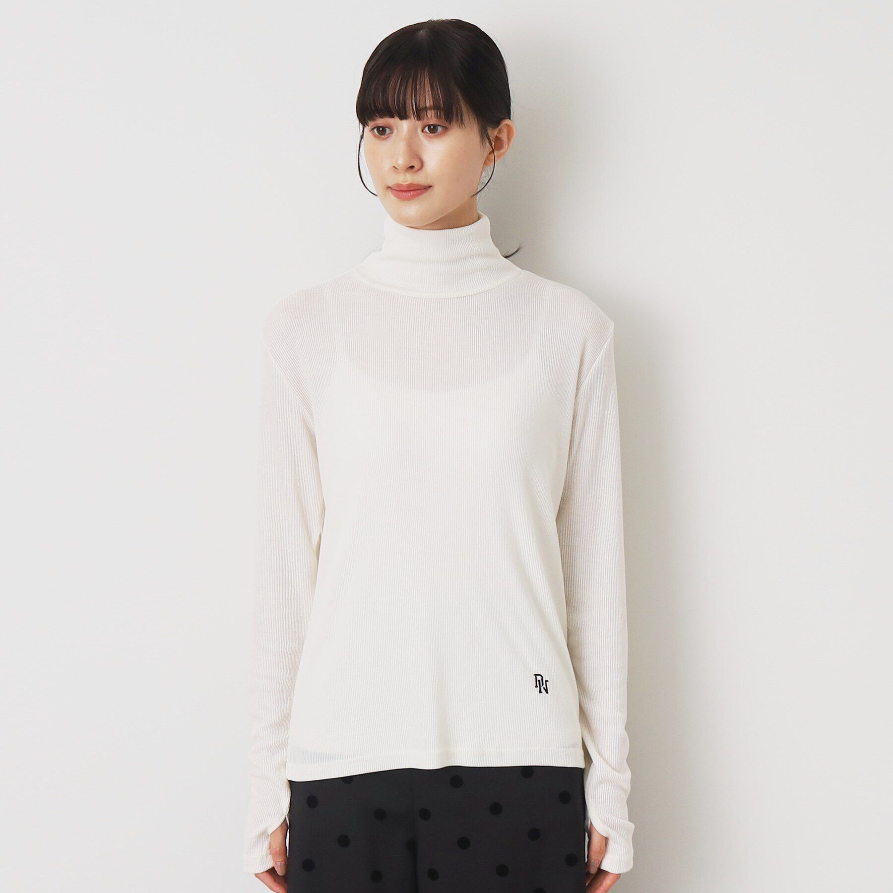 Dessin「リブタートルネックロングスリーブ」|Tシャツ・カットソー|