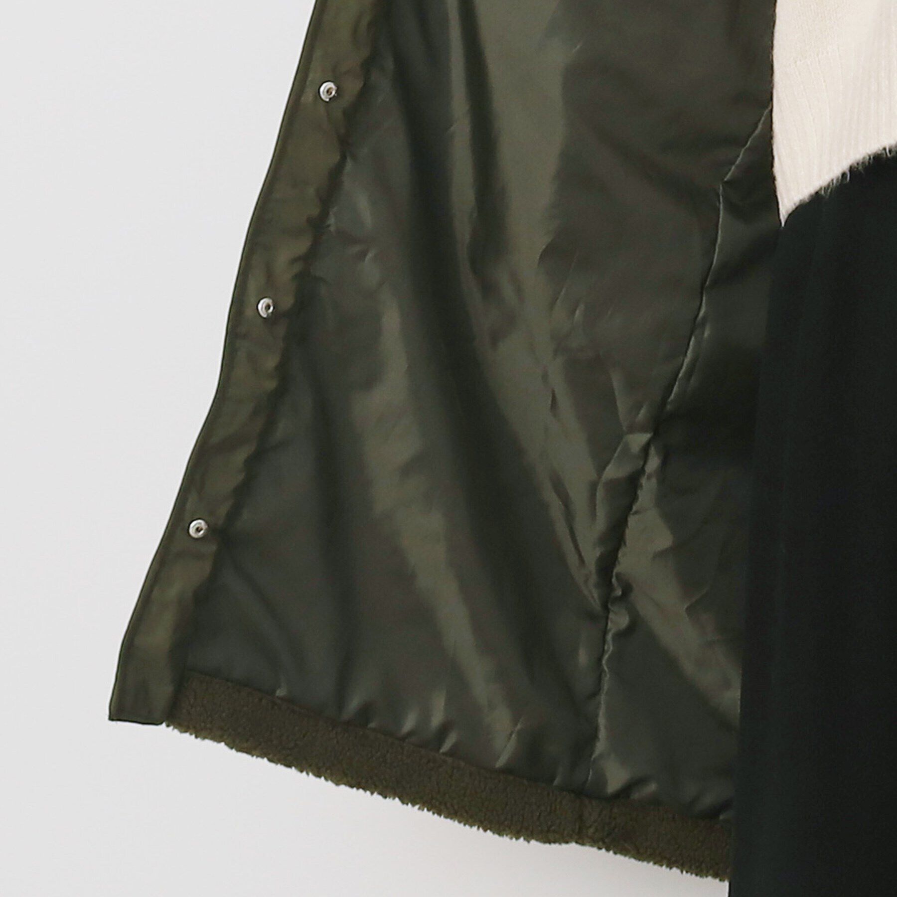 Dessin「中綿キルトドッキングコート（S～L）」|ノーカラーコート|