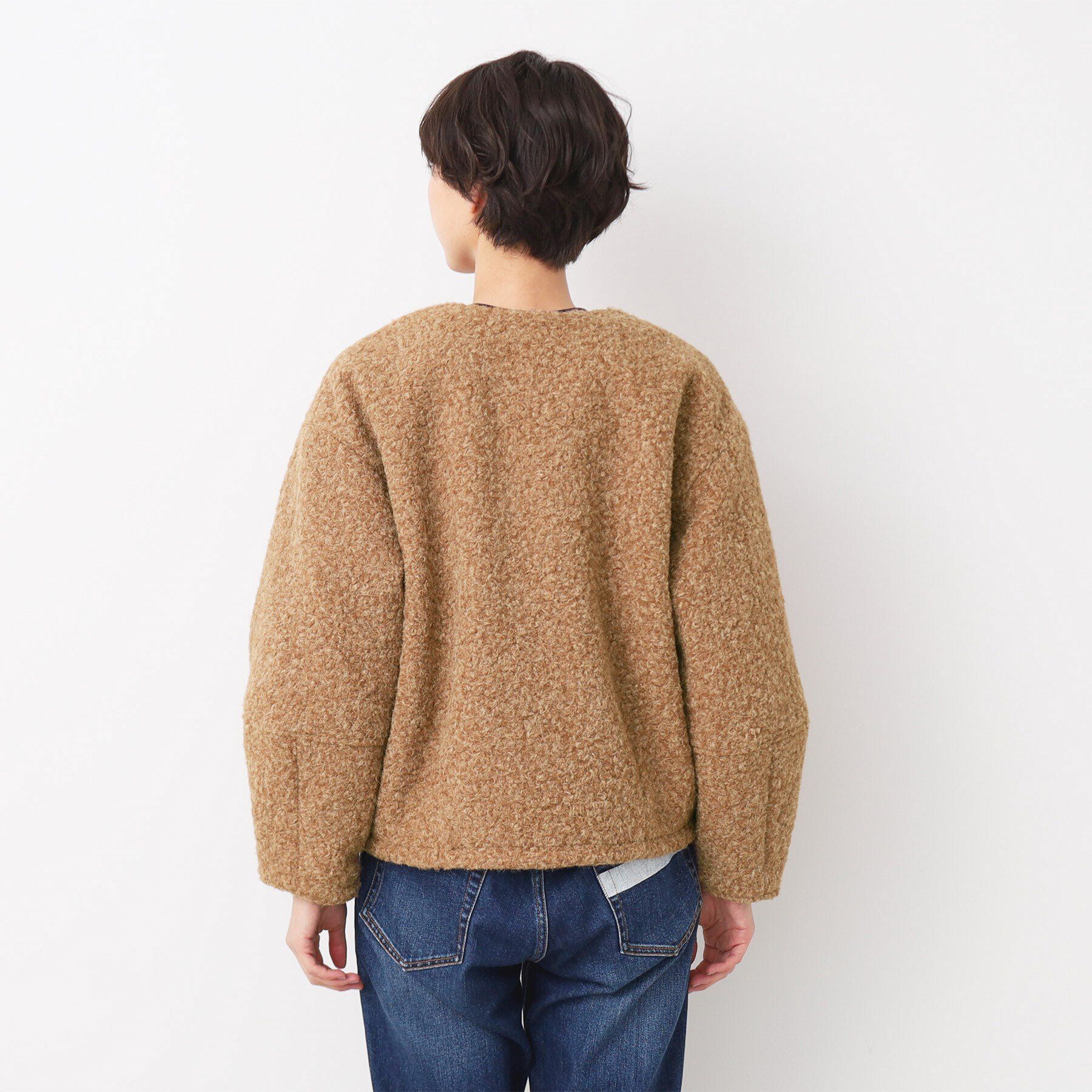 Dessin「フライス編みナッピングブルゾン」|ブルゾン・スタジャン|