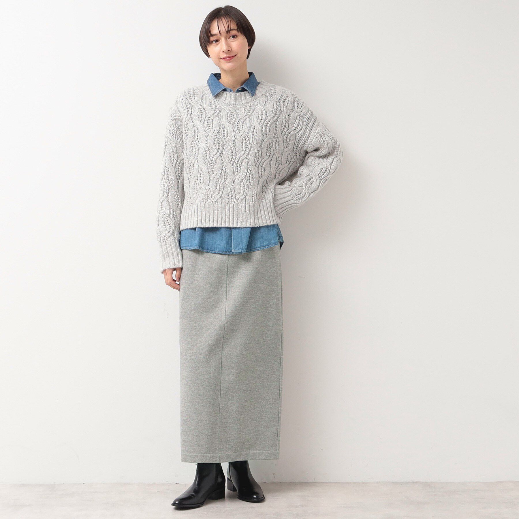 Dessin「【洗える】ハイウエストタイトスカート」|スカート|