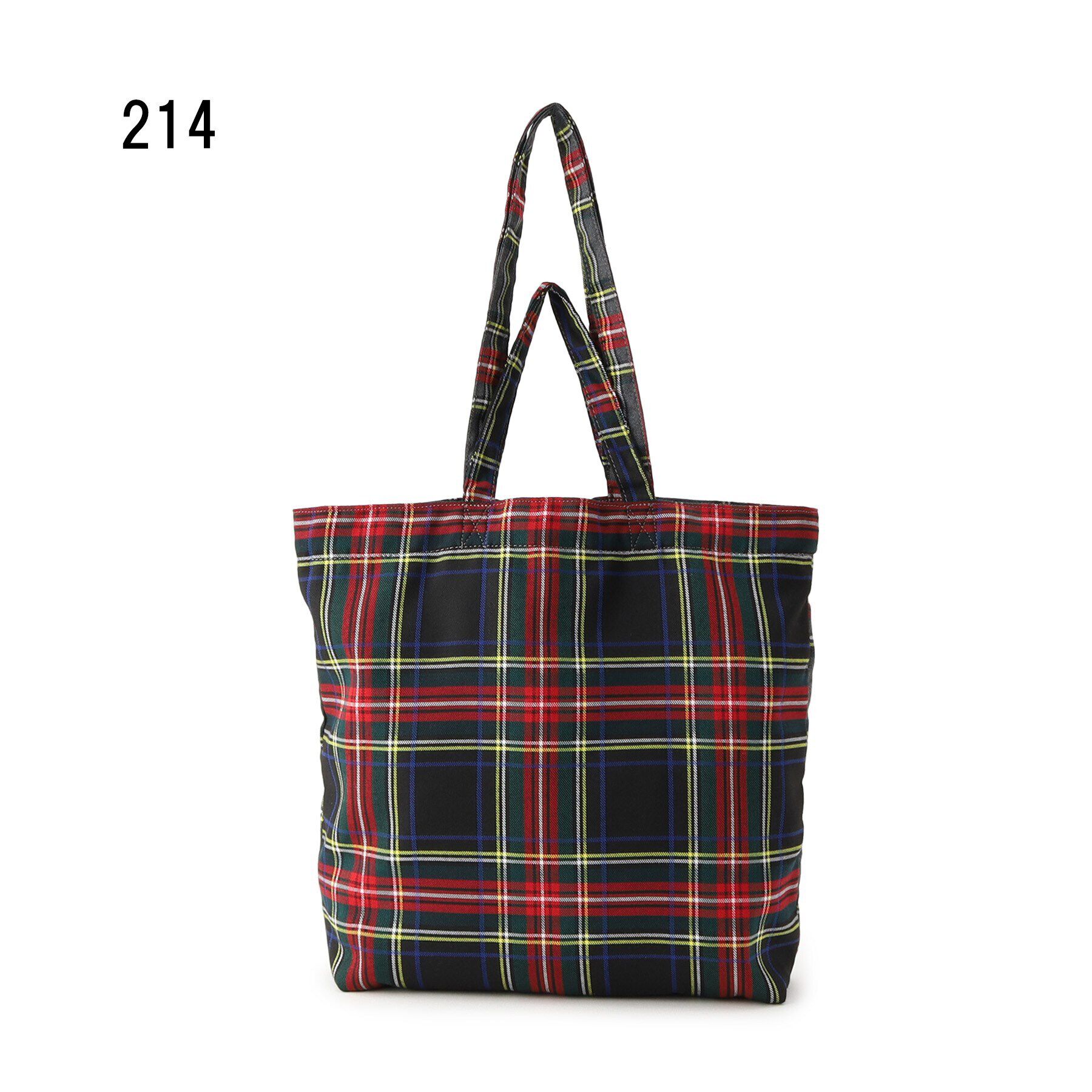 Dessin「【軽量・2WAY・A4サイズ可】刺繍チェックトート」|トートバッグ|