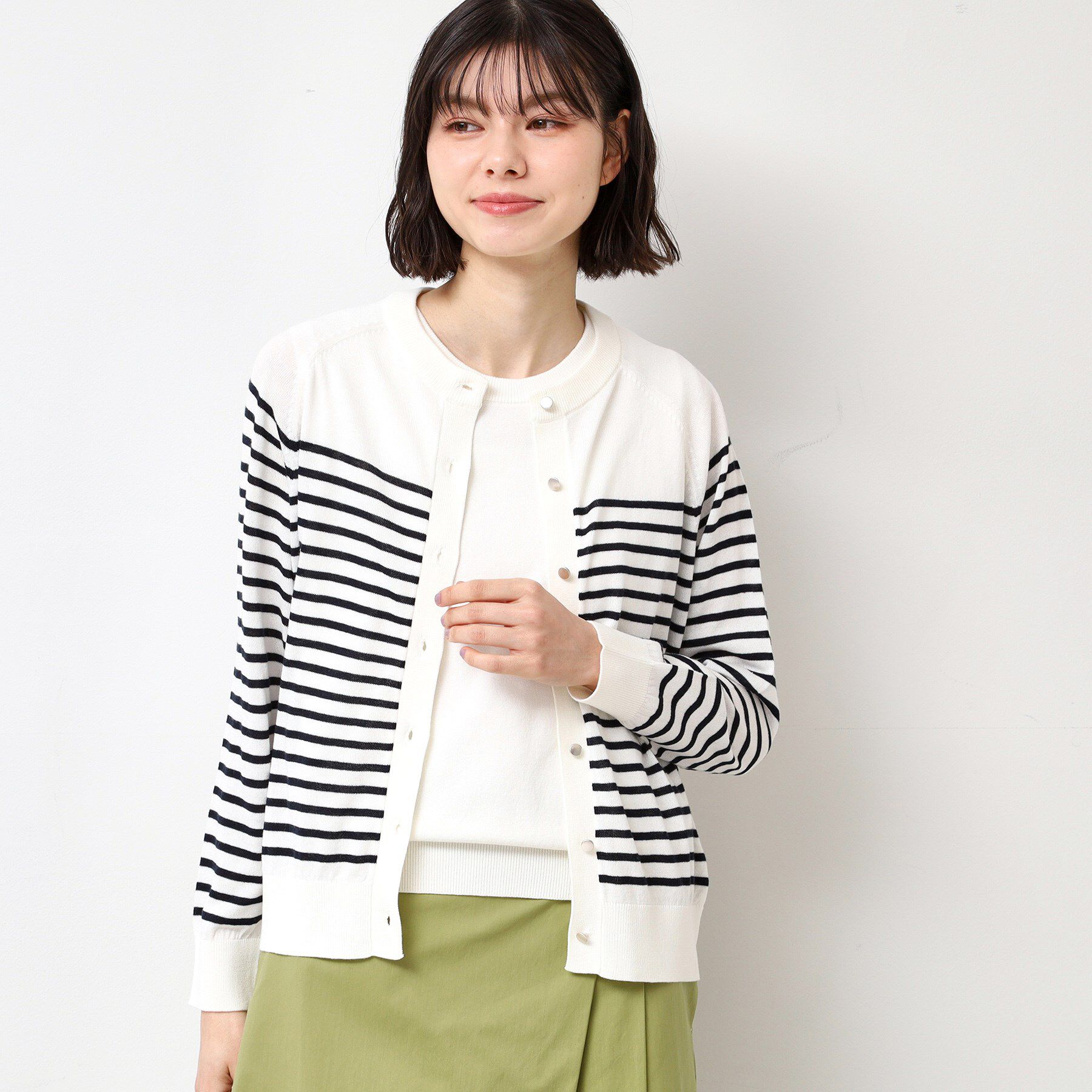 Dessin「【洗える・2点セット】アンサンブルニット（S～L）」|カーディガン|