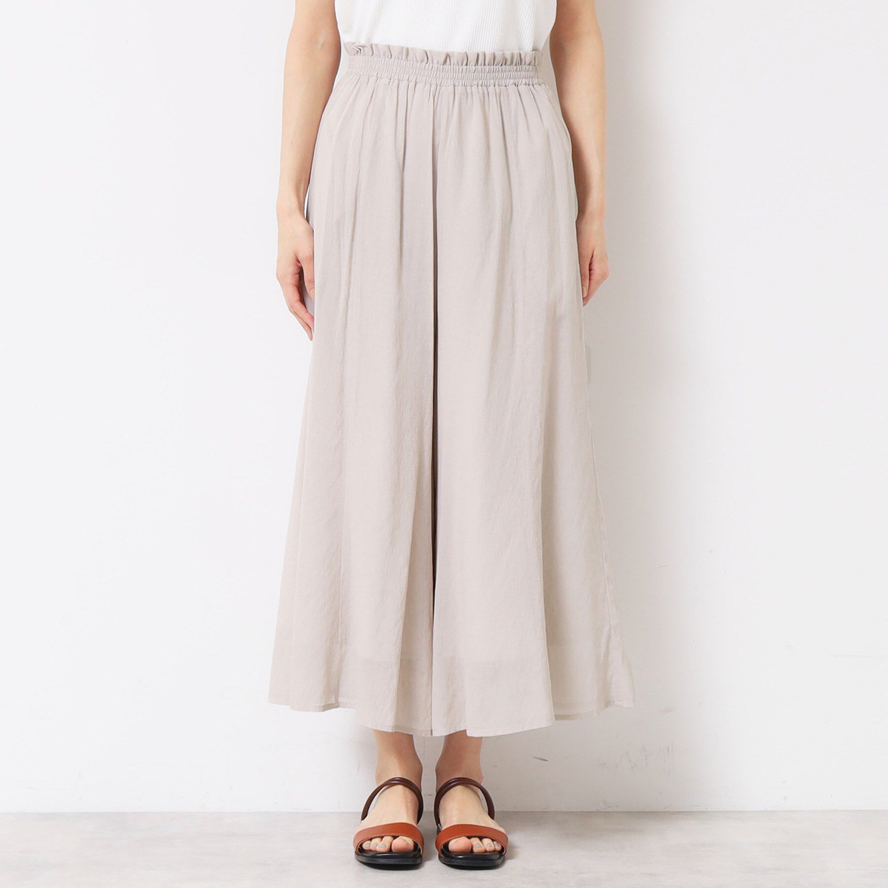 Dessin「【ウエストゴム・洗える】リラクシーパンツ」|その他|