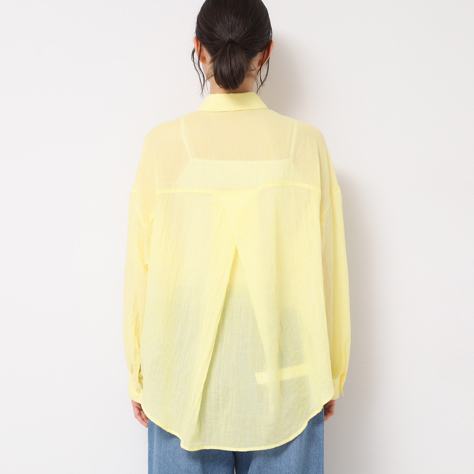 Dessin「【洗える】シアーシャンブレーシャツ」|シャツ・ブラウス|