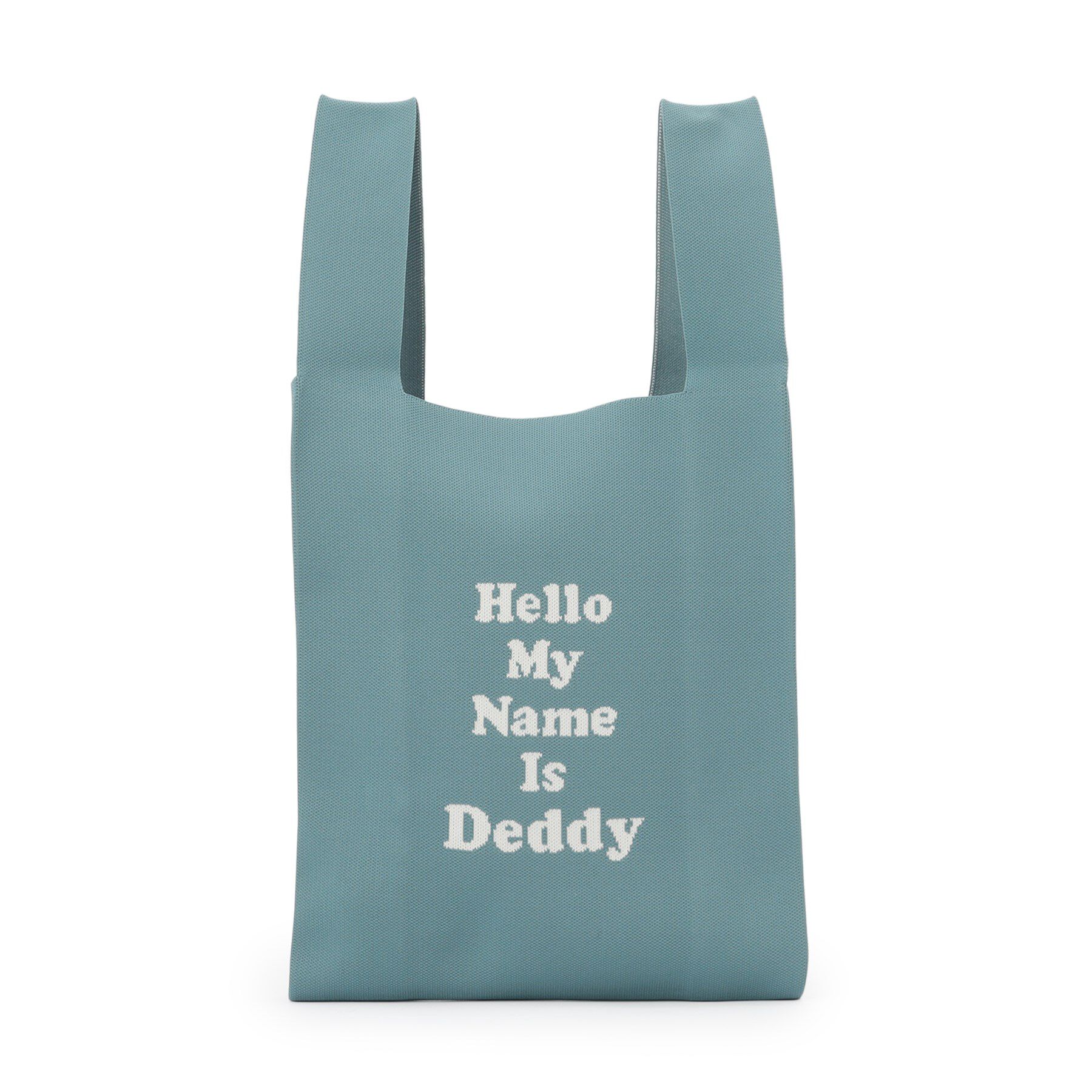 Dessin「【マシンウォッシャブル・A4収納可】Deddy ジャガードニットバッグ」|トートバッグ|