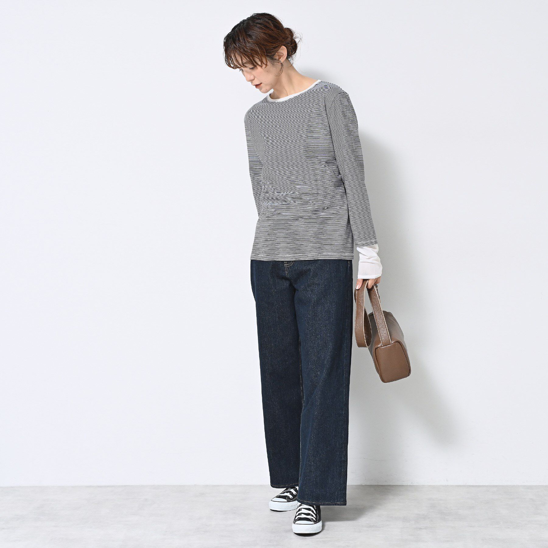 Dessin「【ユニセックス・洗える】ワイドデニム」|デニム|