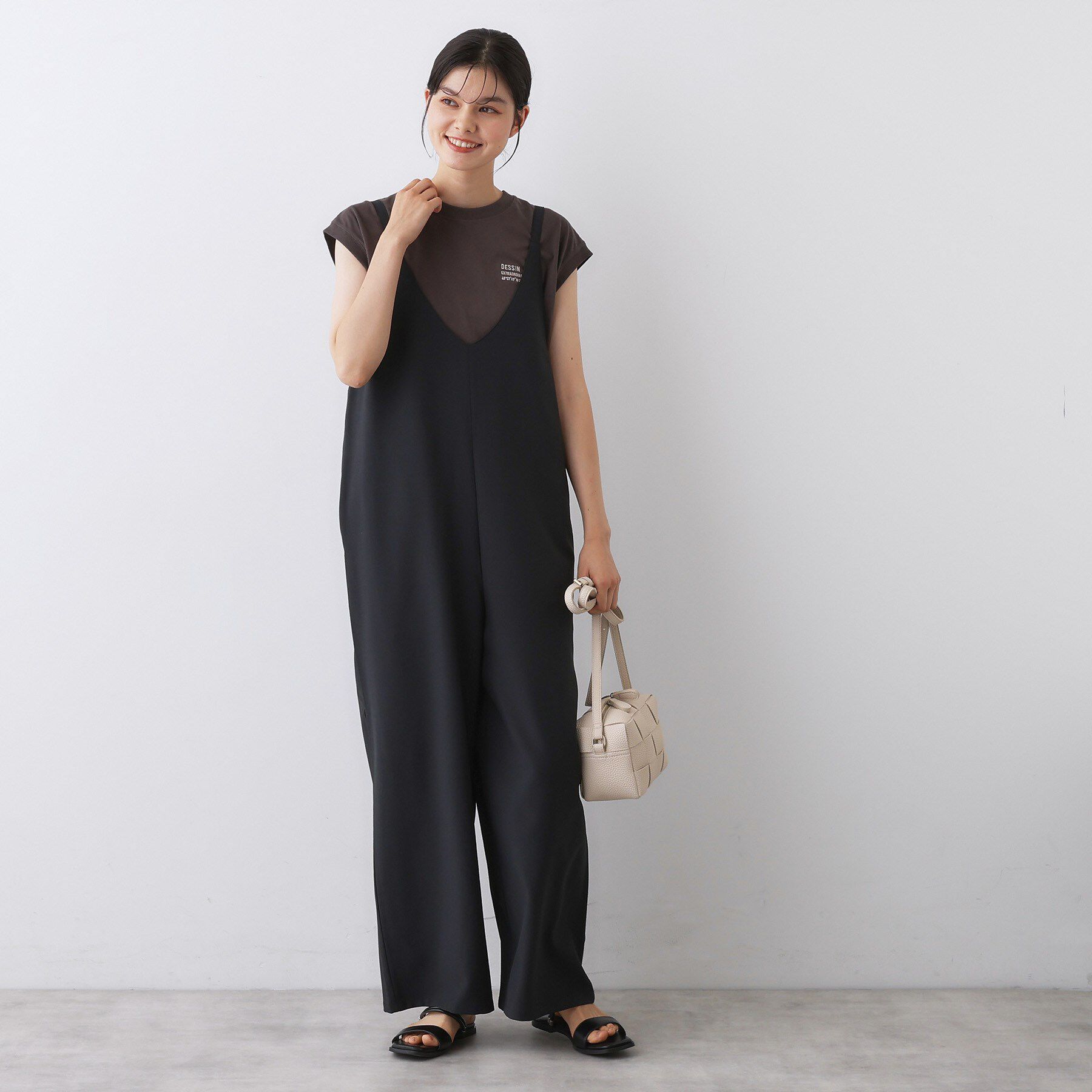 Dessin「【洗える】ストレッチオールインワン」|オールインワン|