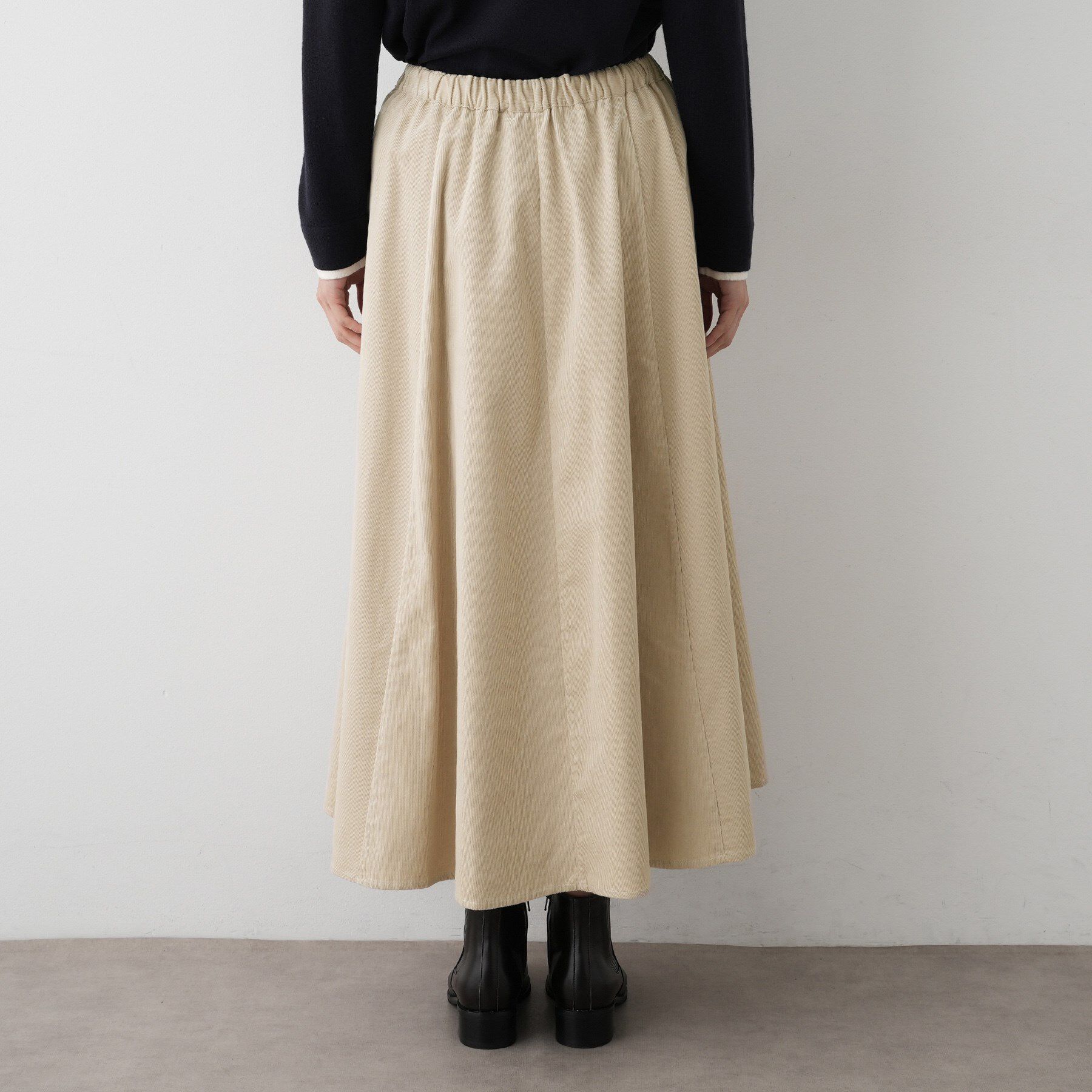 Dessin「【洗える】コーデュロイフレアスカート」|スカート|