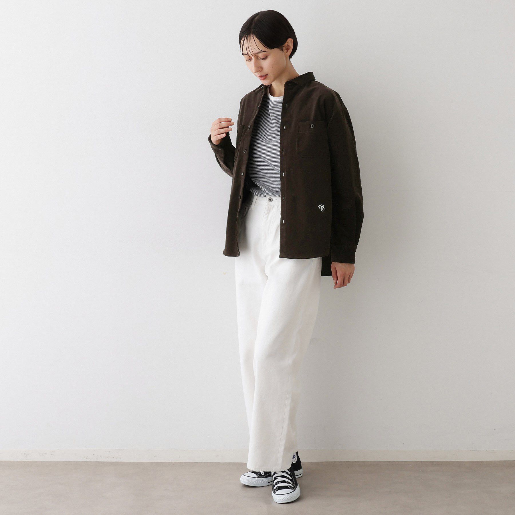 Dessin「【ユニセックス/セットアップ可】コーデュロイシャツ」|シャツ・ブラウス|