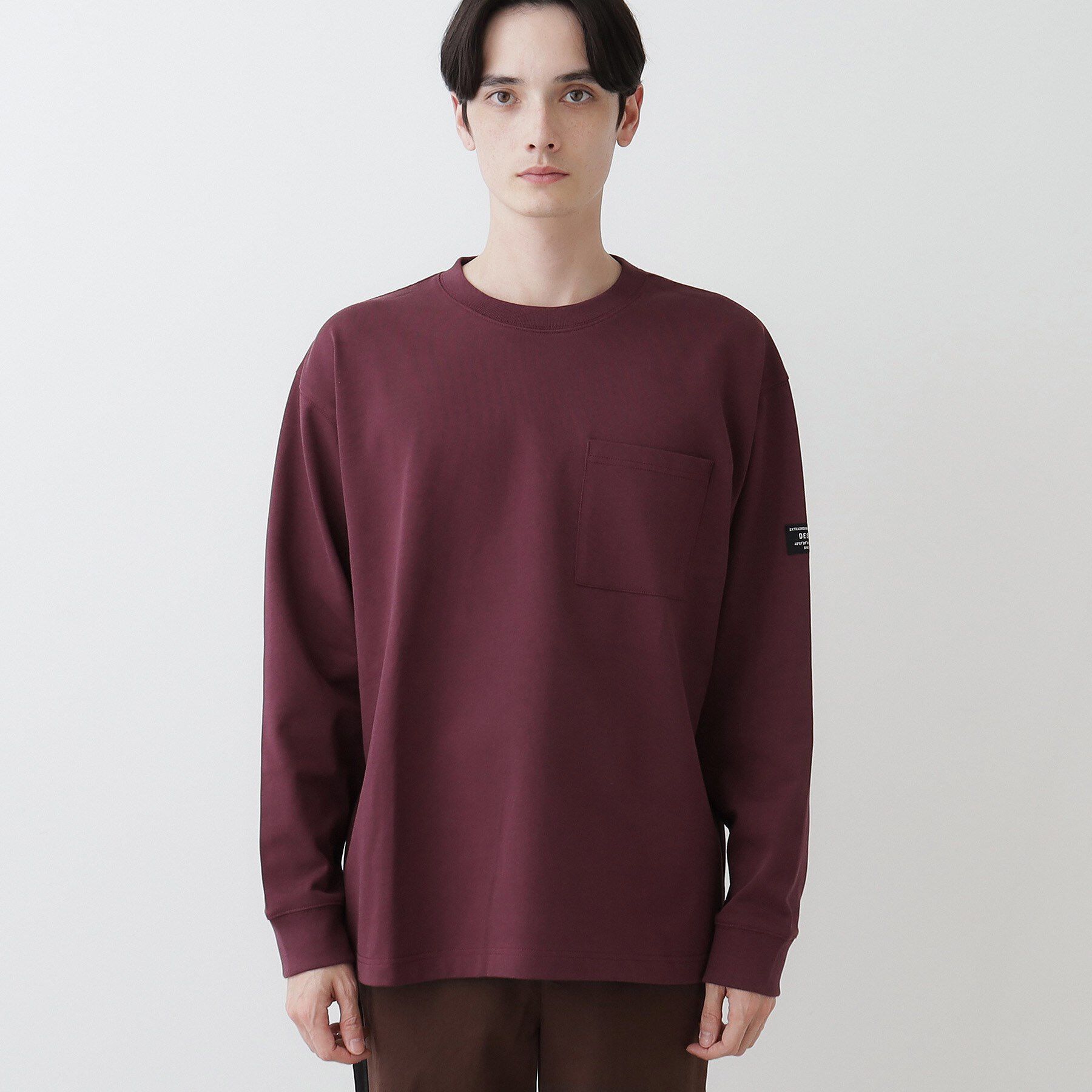 Dessin「【洗える】ヘビー天竺ロンT」|Tシャツ・カットソー|